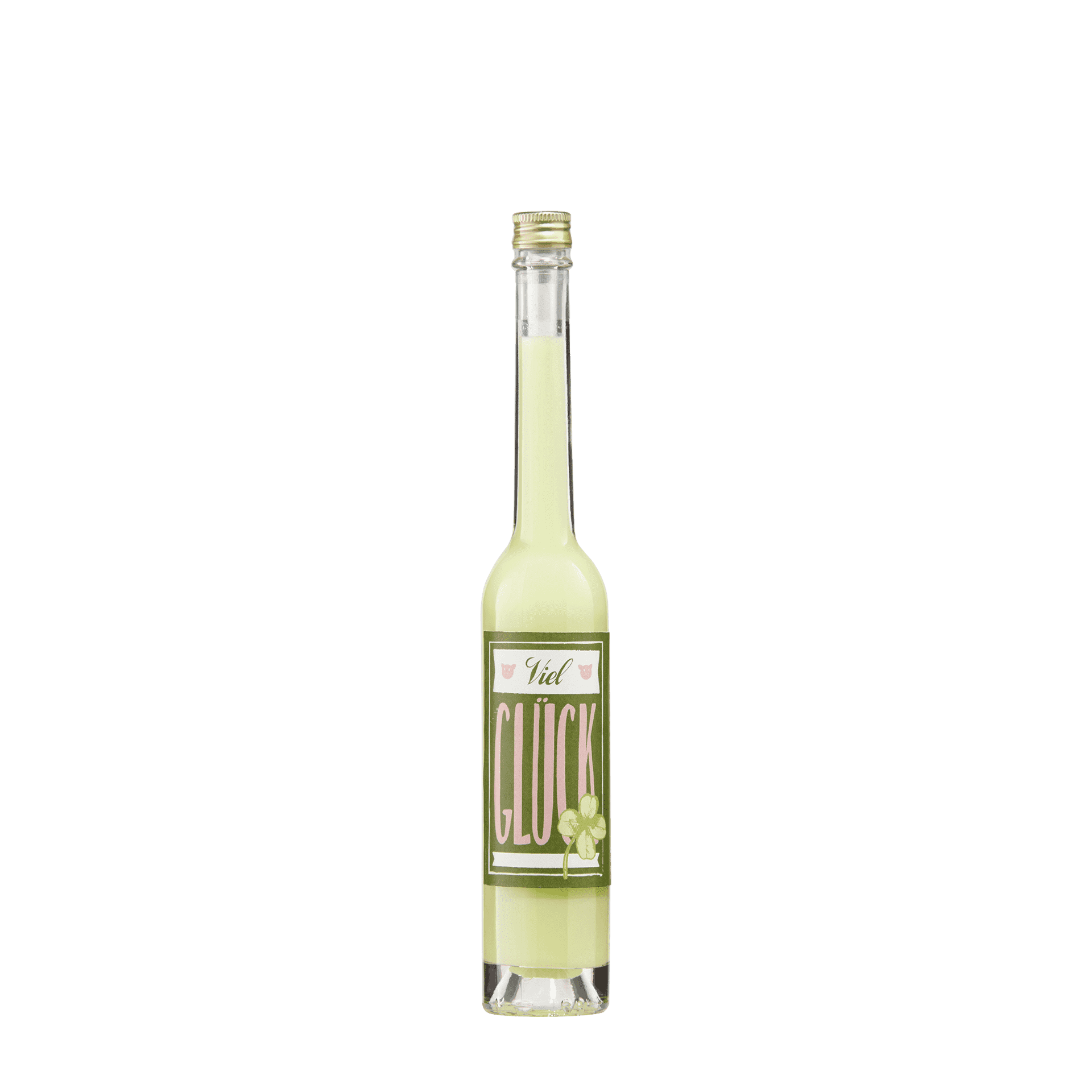 Viel Glück Pistazien-Sahnelikör - 100 ml Flasche