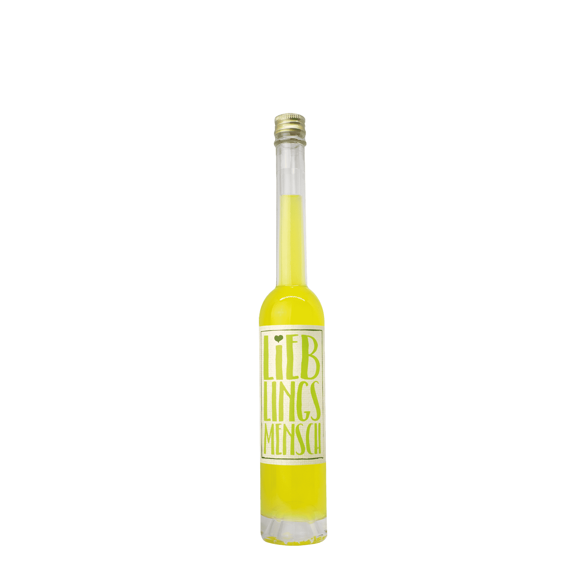 Lieblingsmensch Limoncello Likör in Flasche