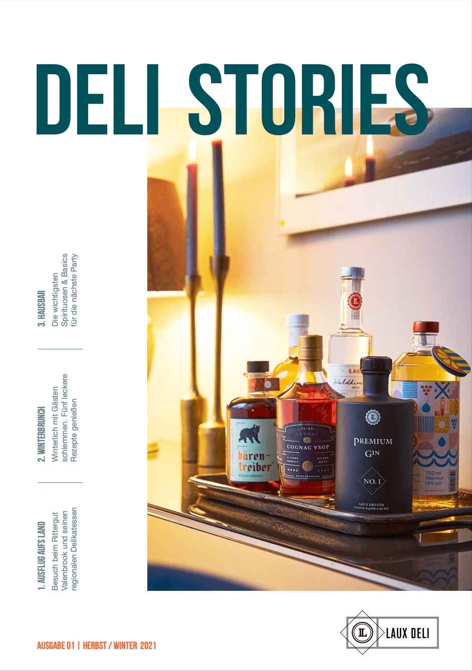 DELI STORIES Magazin Ausgabe 01/21 Cover