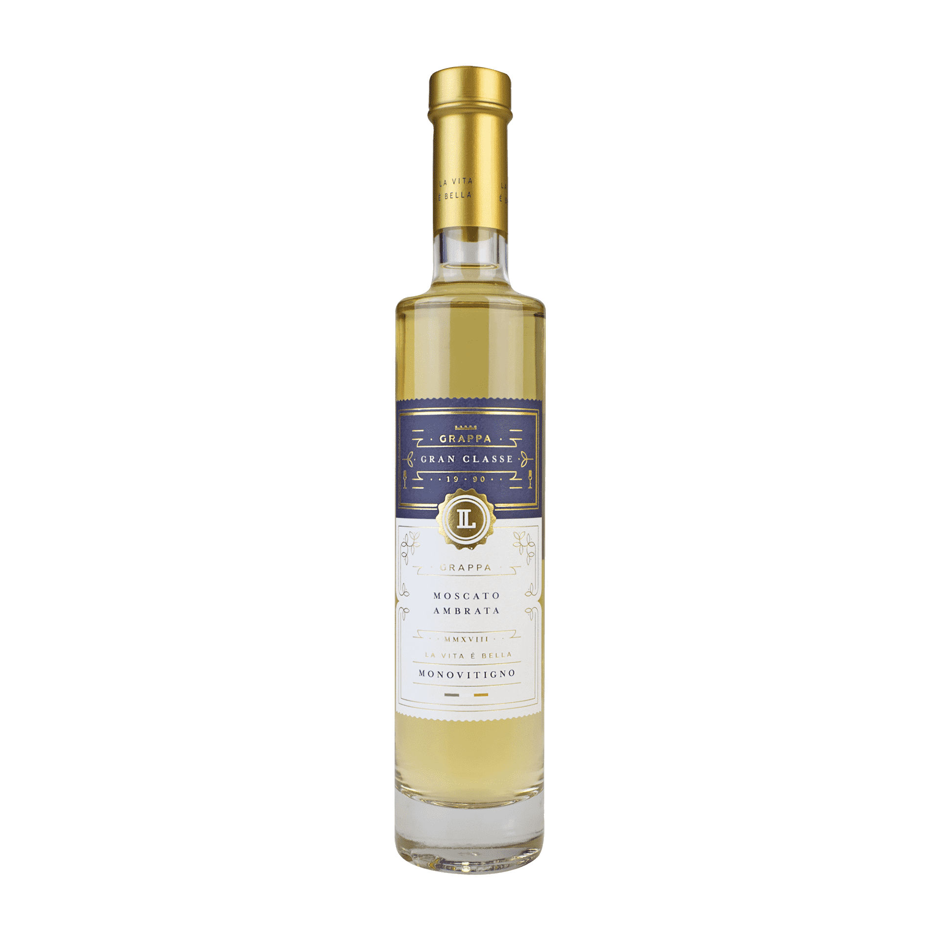 Grappa Moscato Ambrata in Flasche