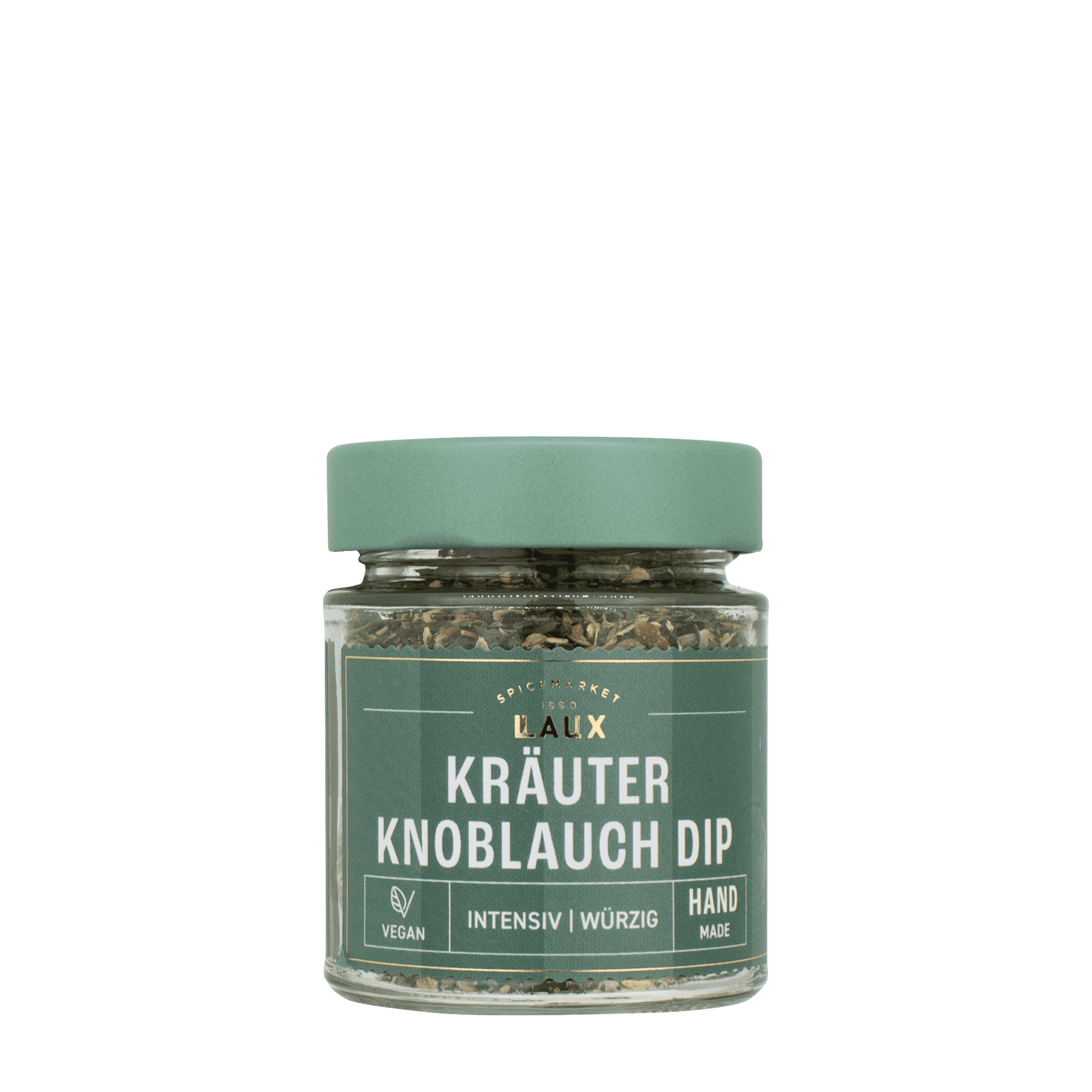 Kräuter-Knoblauch Dip - Gewürzzubereitung - Glas
