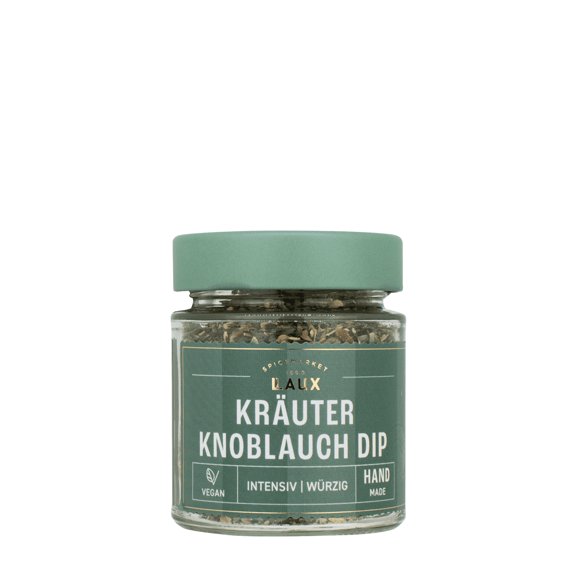 Kräuter Knoblauch Dip im Glas