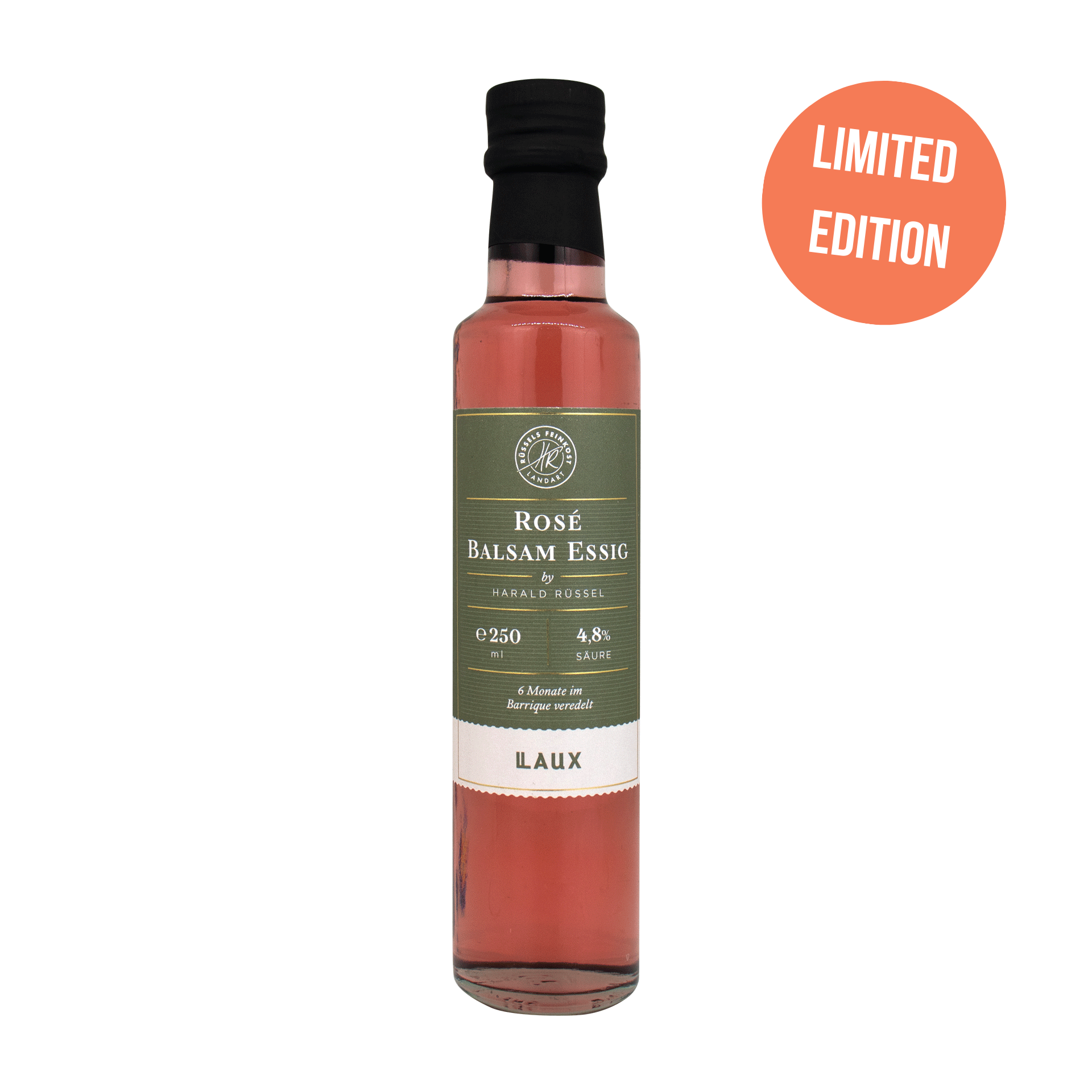 Rosé Balsam Essig in 250 ml Flasche