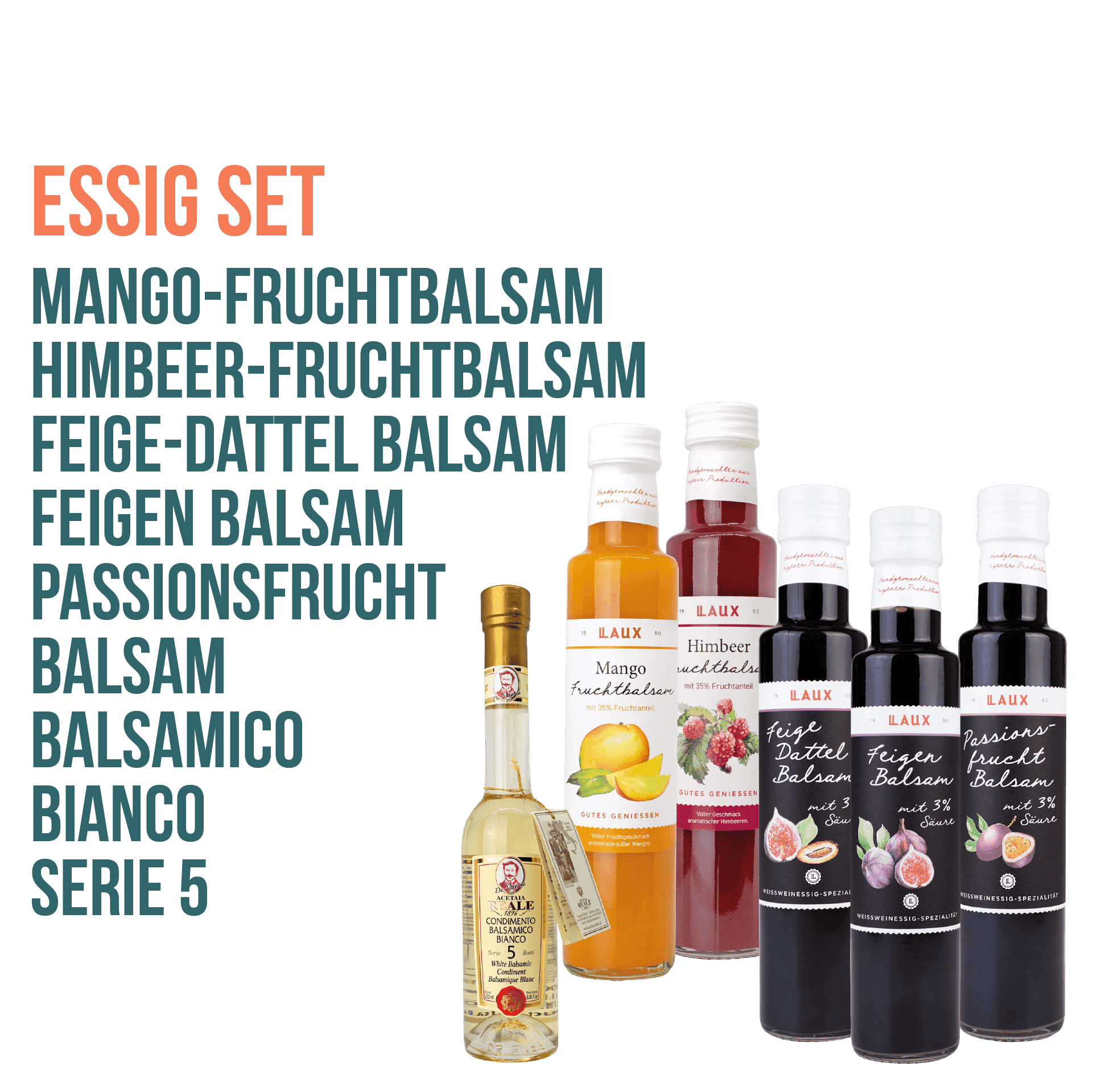 SET FEINKOST ESSIG SET FEINKOST ESSIG