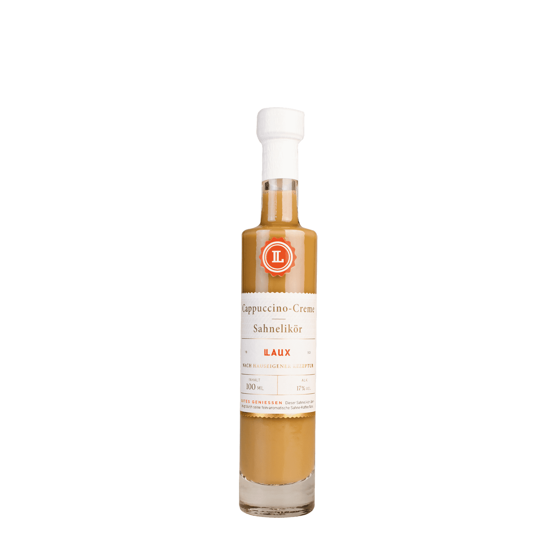 Cappuccino-Creme Sahnelikör - 100 ml Flasche