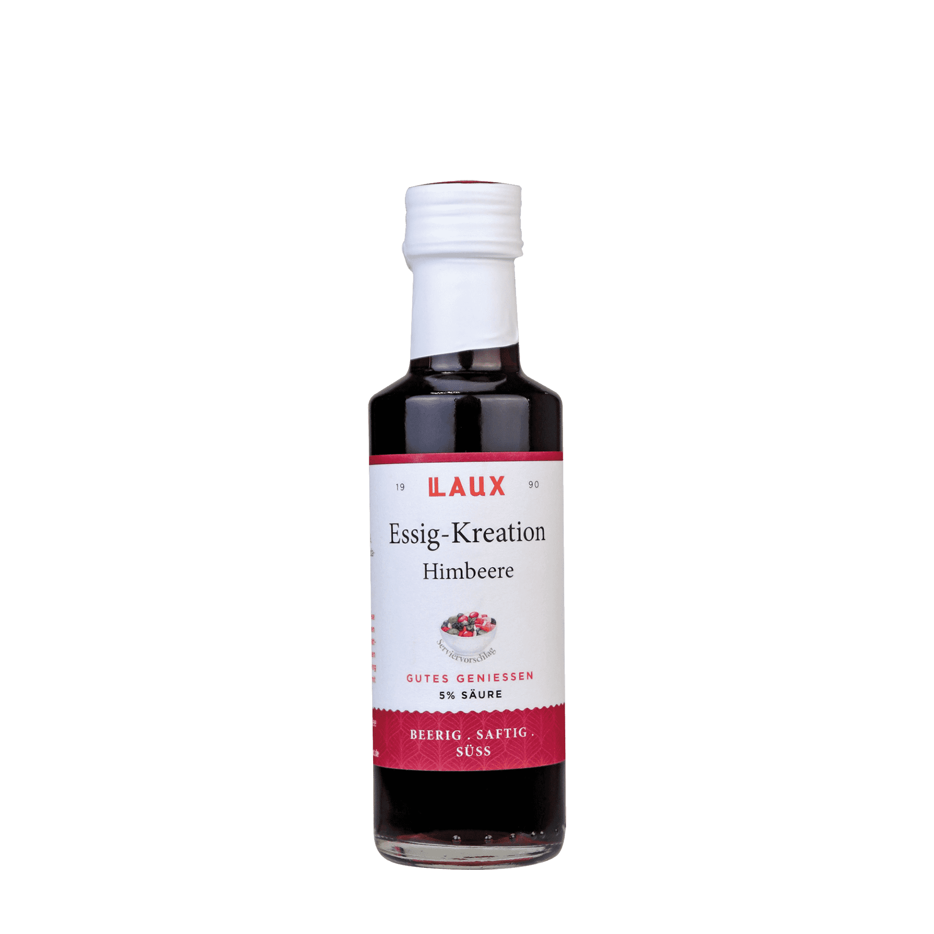 LAUX Himbeeressig-Kreation in 100 ml Flasche