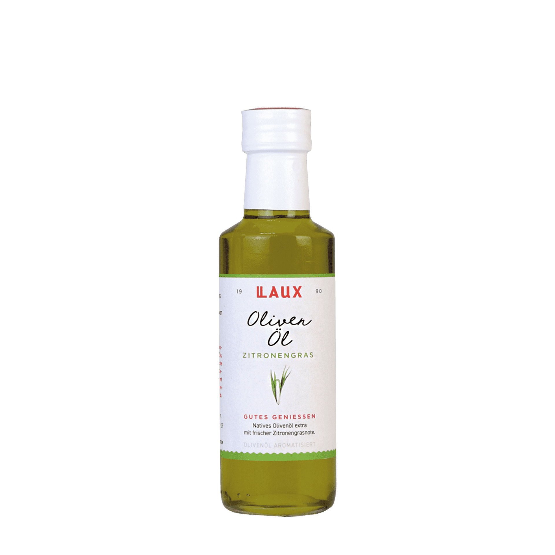 Olivenöl mit Zitronengras - 100 ml Flasche