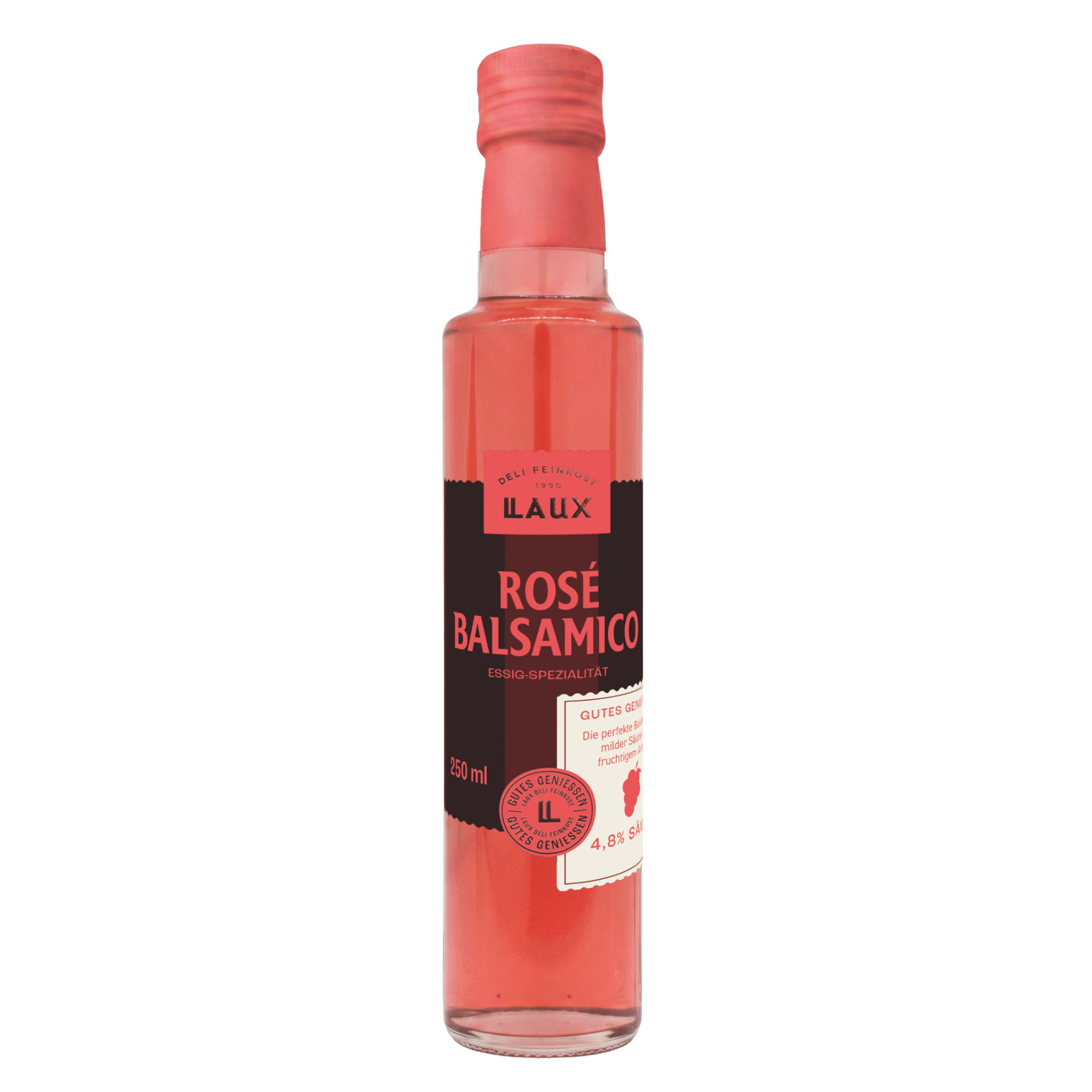 Rosé Balsamico - 250 ml Flasche - 5,4 % Säure