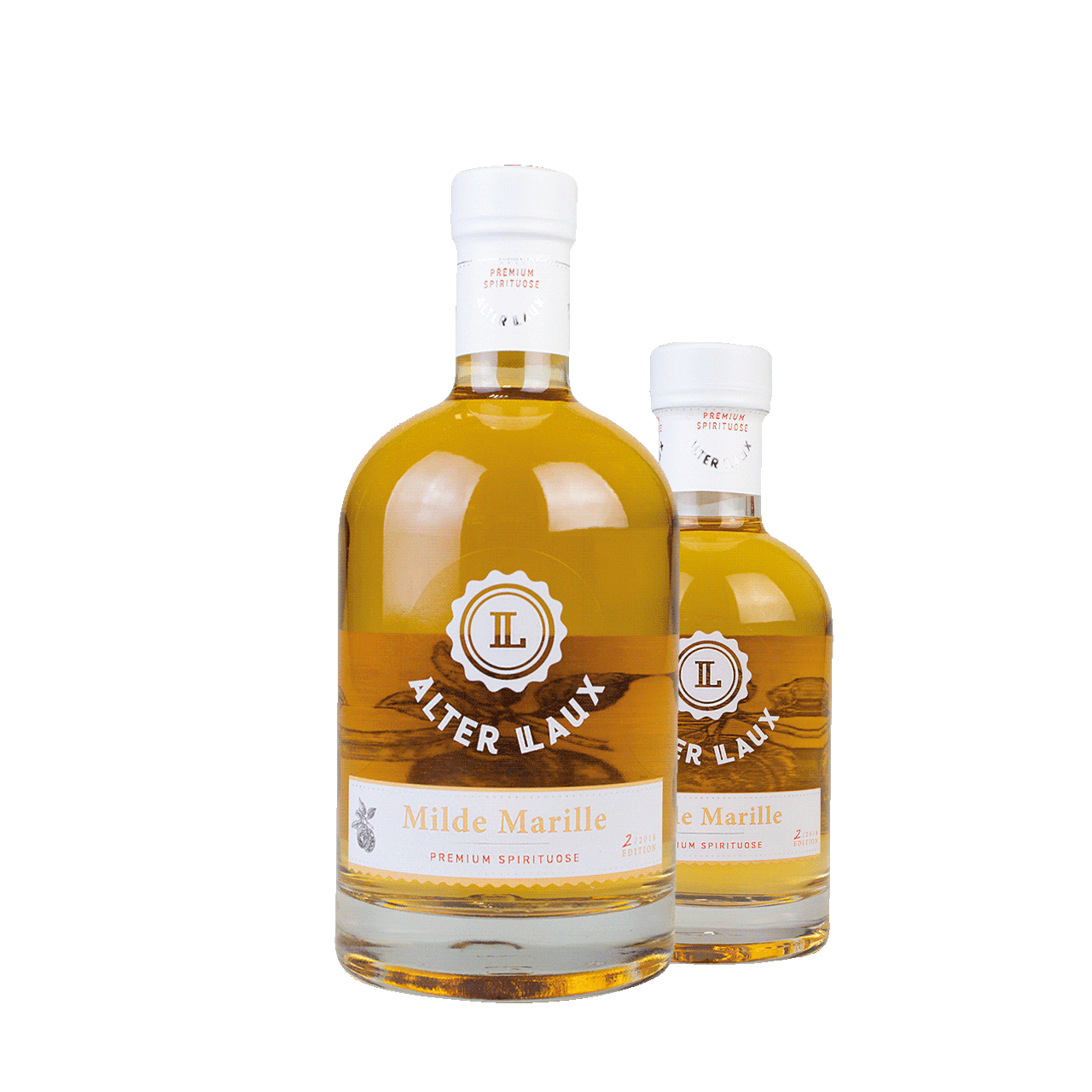 ALTER LAUX Milde Marille - Marillenlikör - 50 ml Flasche
