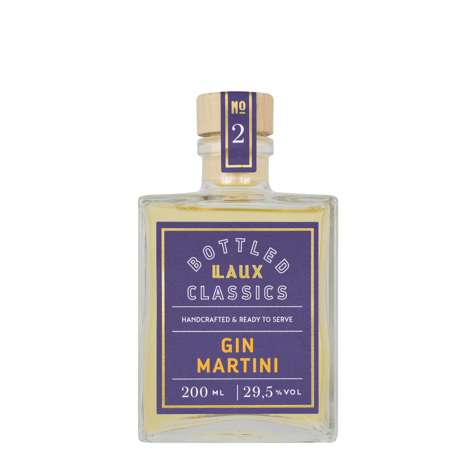 Gin Martini Fertigcocktail in Flasche