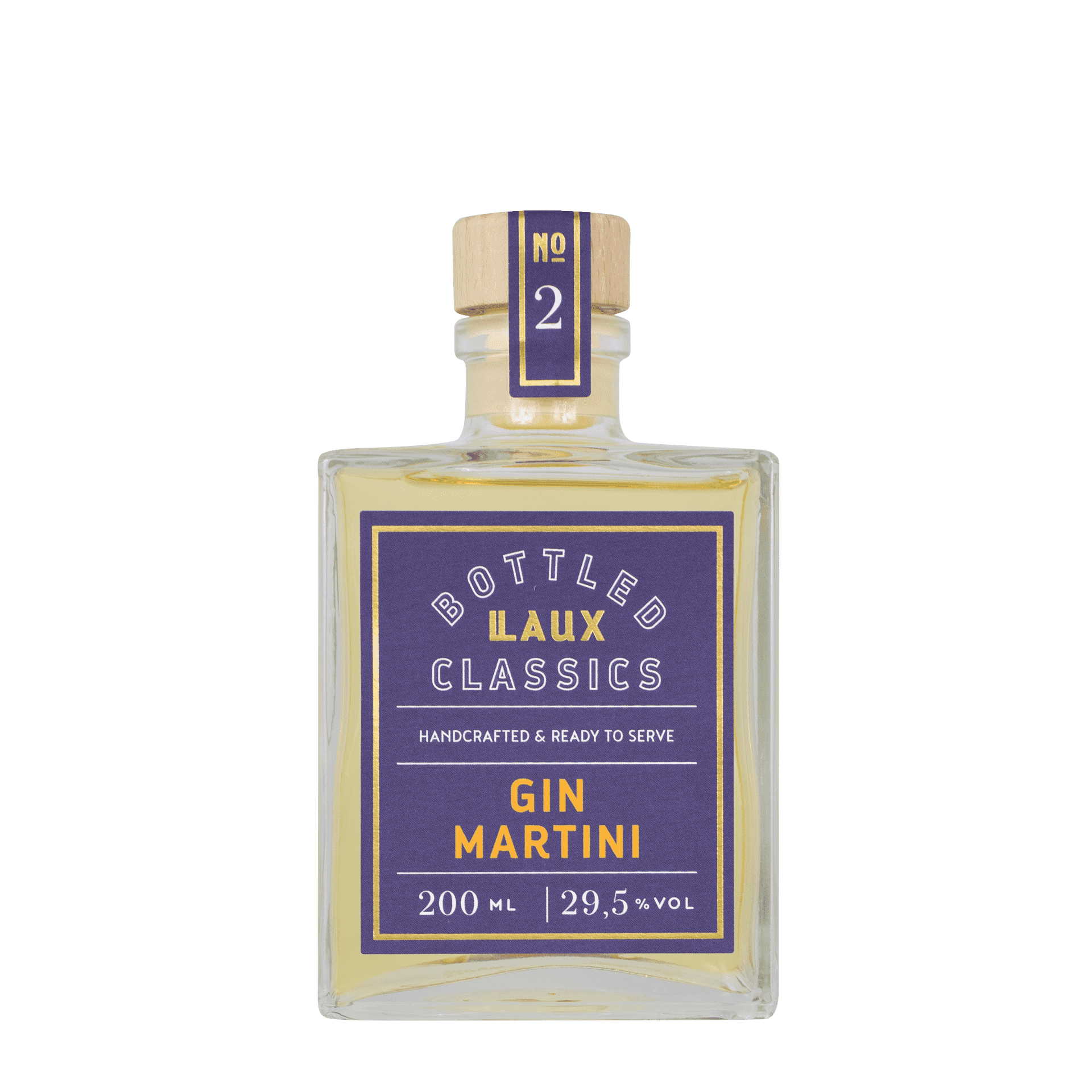 Gin Martini - Bottled Classics - Fertige Cocktails Gin Martini Fertigcocktail in Flasche