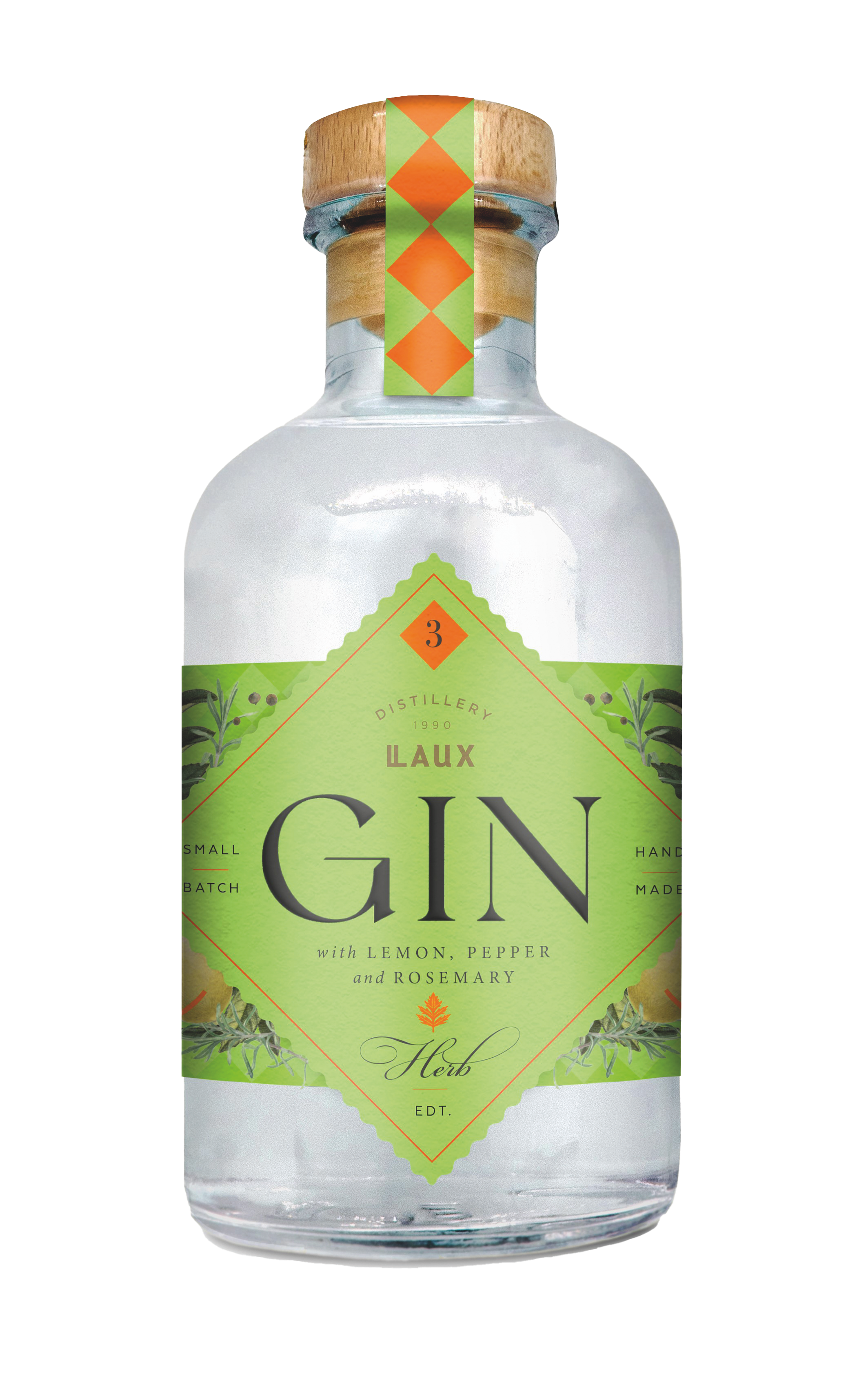 The LAUX Gin Herb Edition - 500 ml Flasche The LAUX Gin Herb Edition - 500 ml Flasche