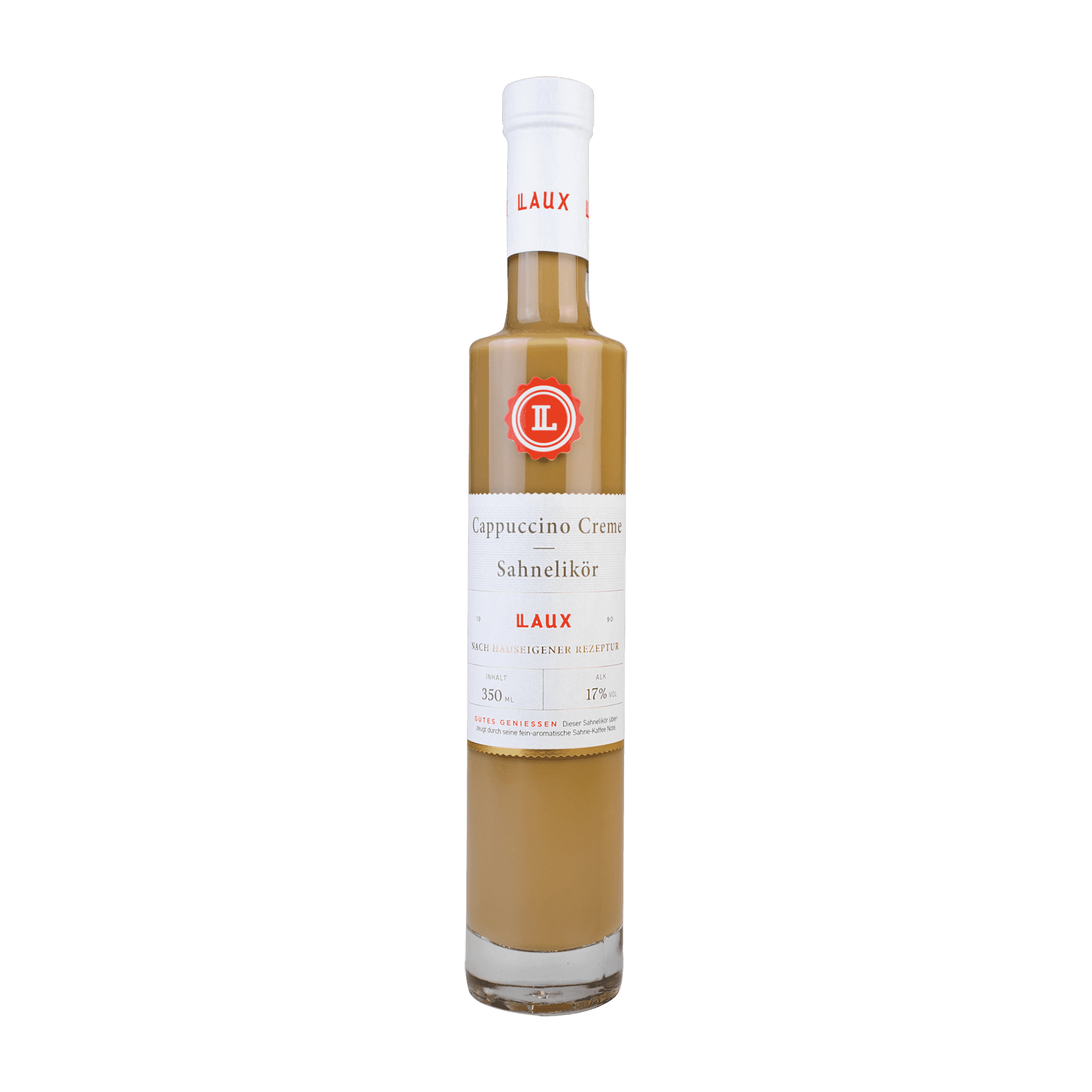 Cappuccino-Creme Sahnelikör - 350 ml Flasche