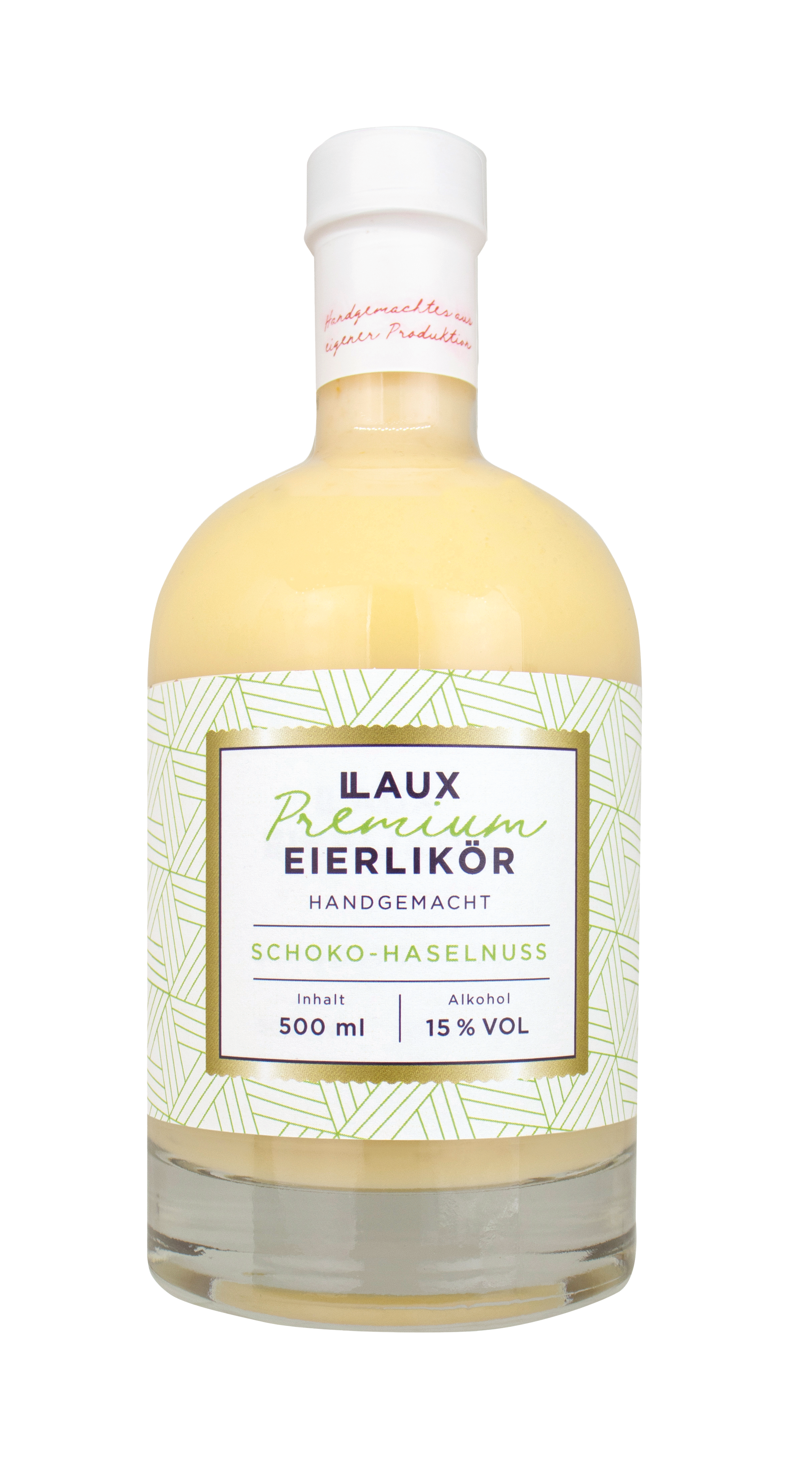 Premium Eierlikör Schoko Haselnuss - 500ml Flasche