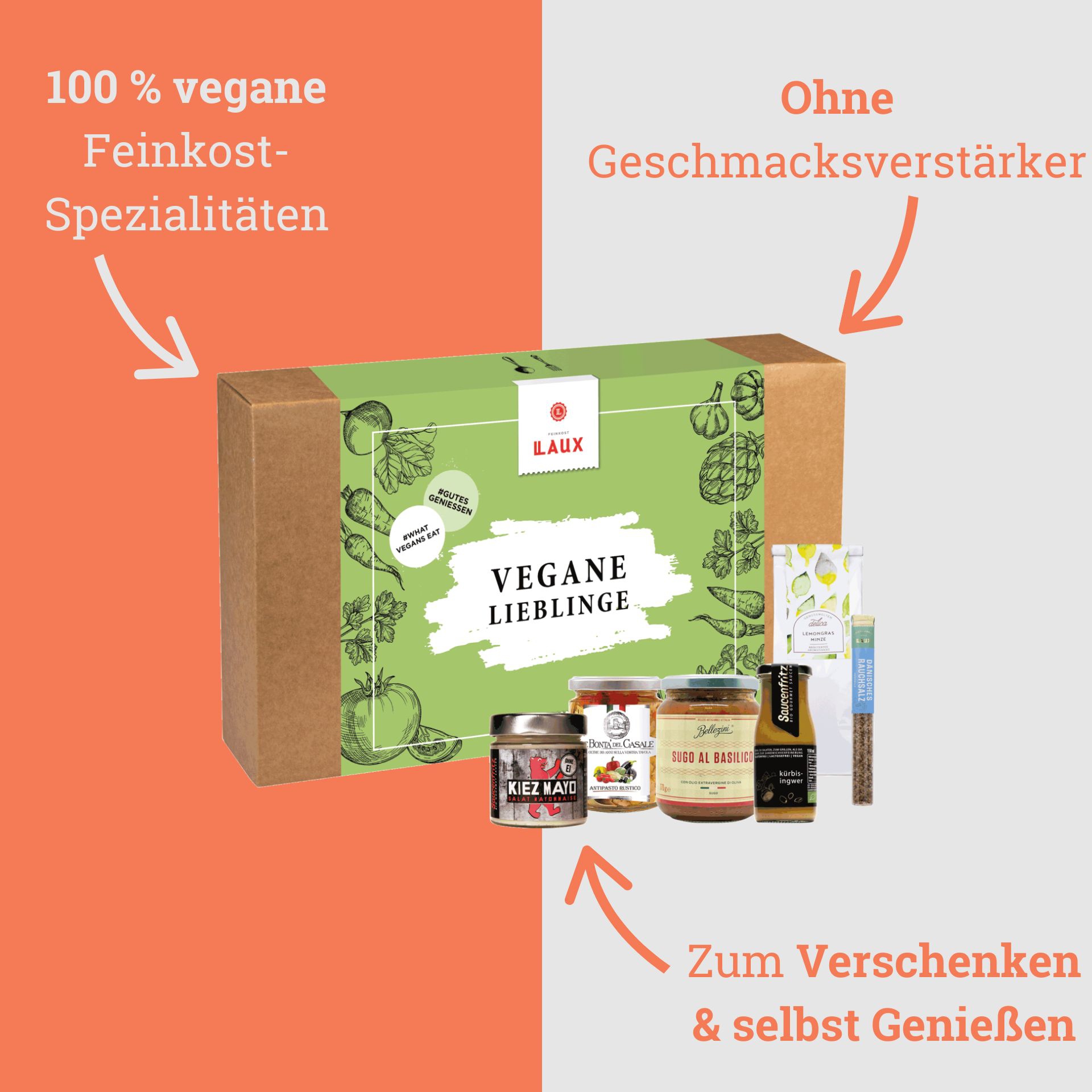 Fakten über das Vegane Lieblinge Geschenkset