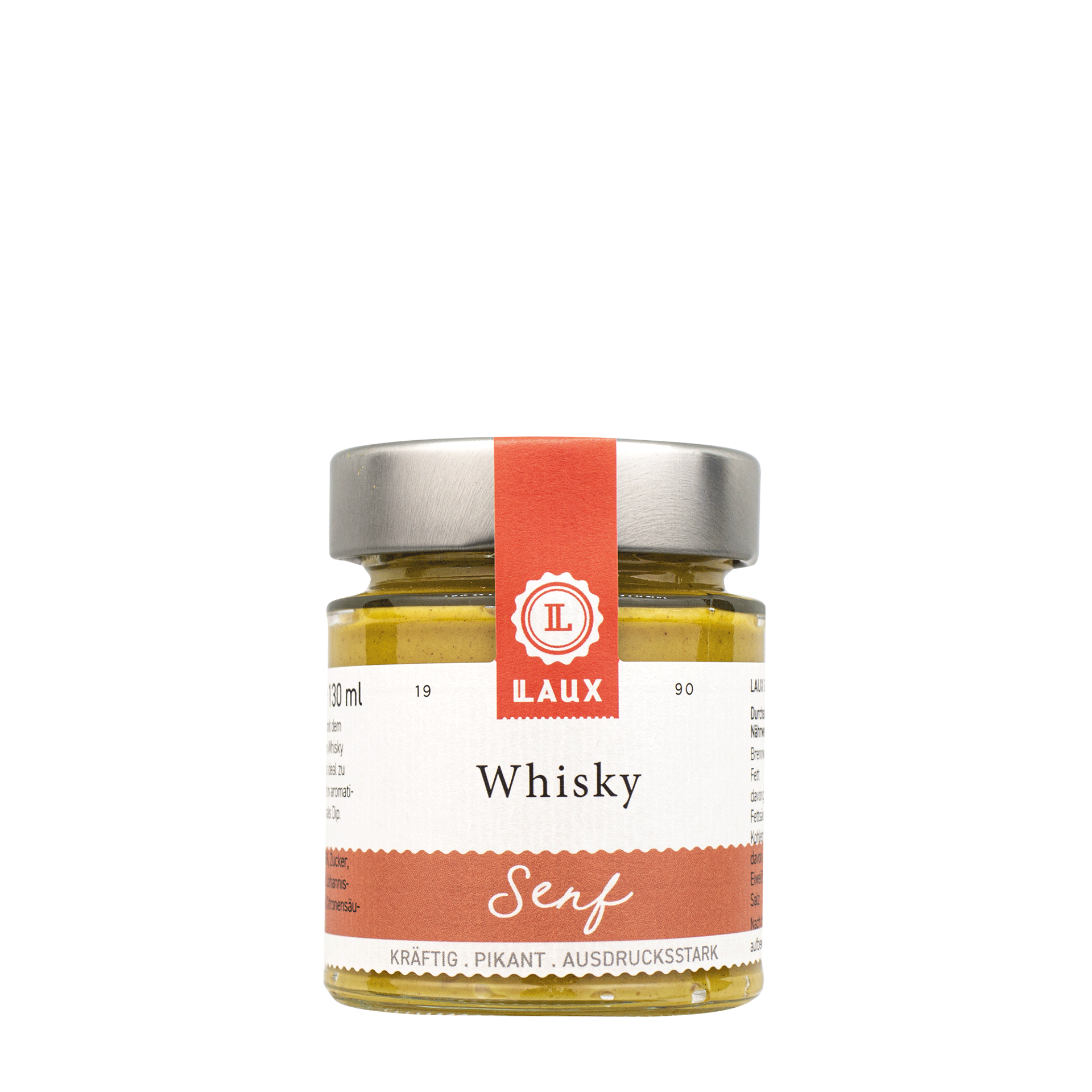 Whisky Senf Whiskysenf im Glas