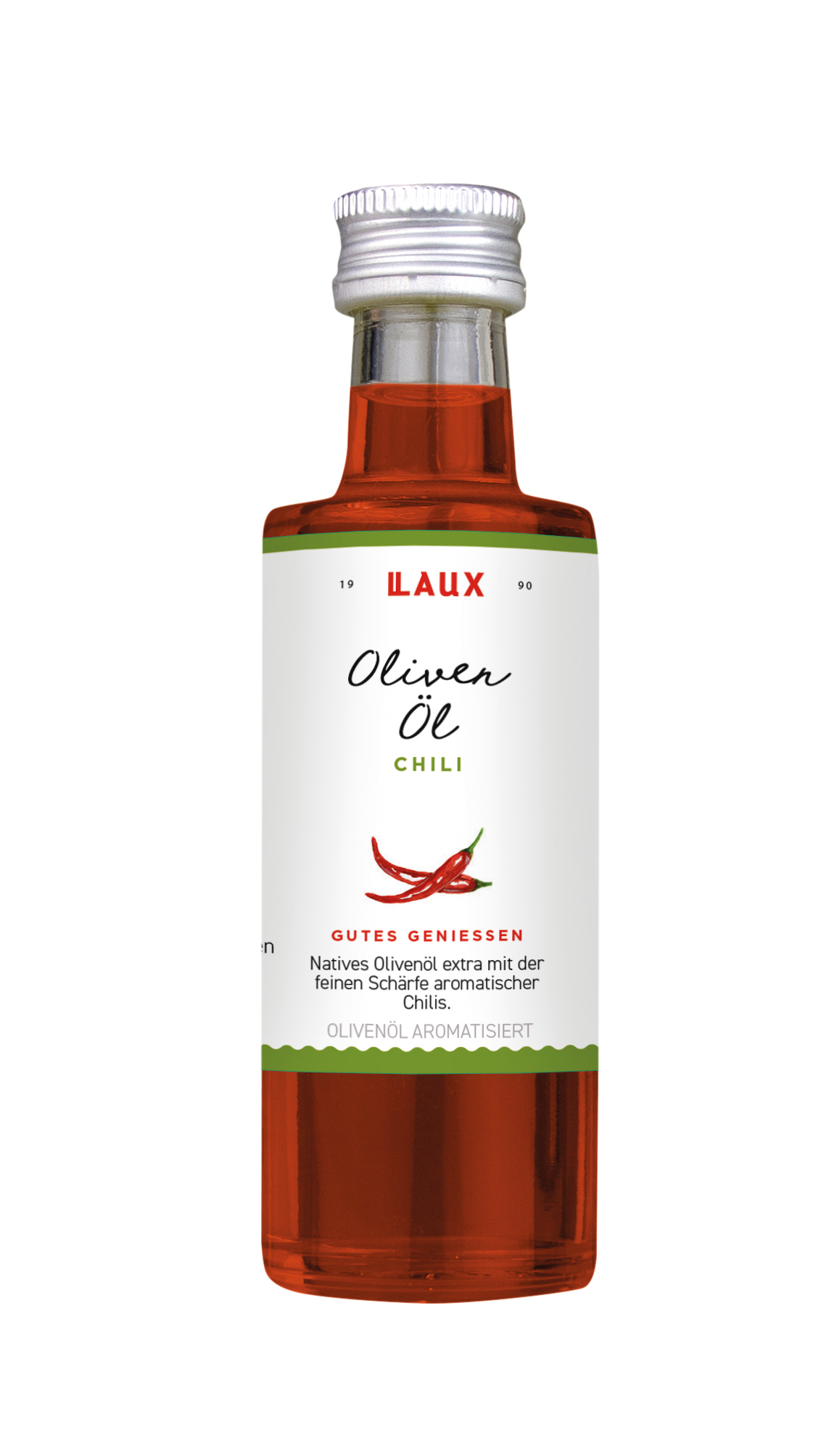 Olivenöl Chili - 40ml Mini Flasche Olivenöl Chili - 40ml Mini Flasche