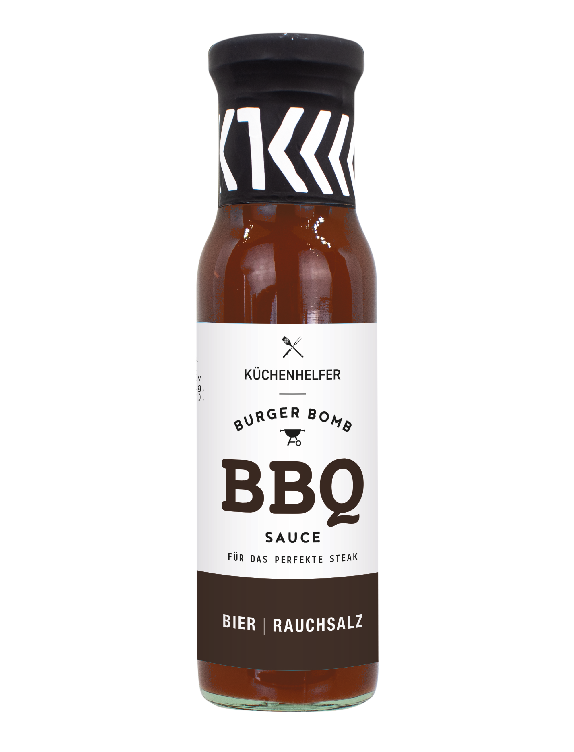 BURGER BOMB BBQ-SAUCE BIER & RAUCHSALZ