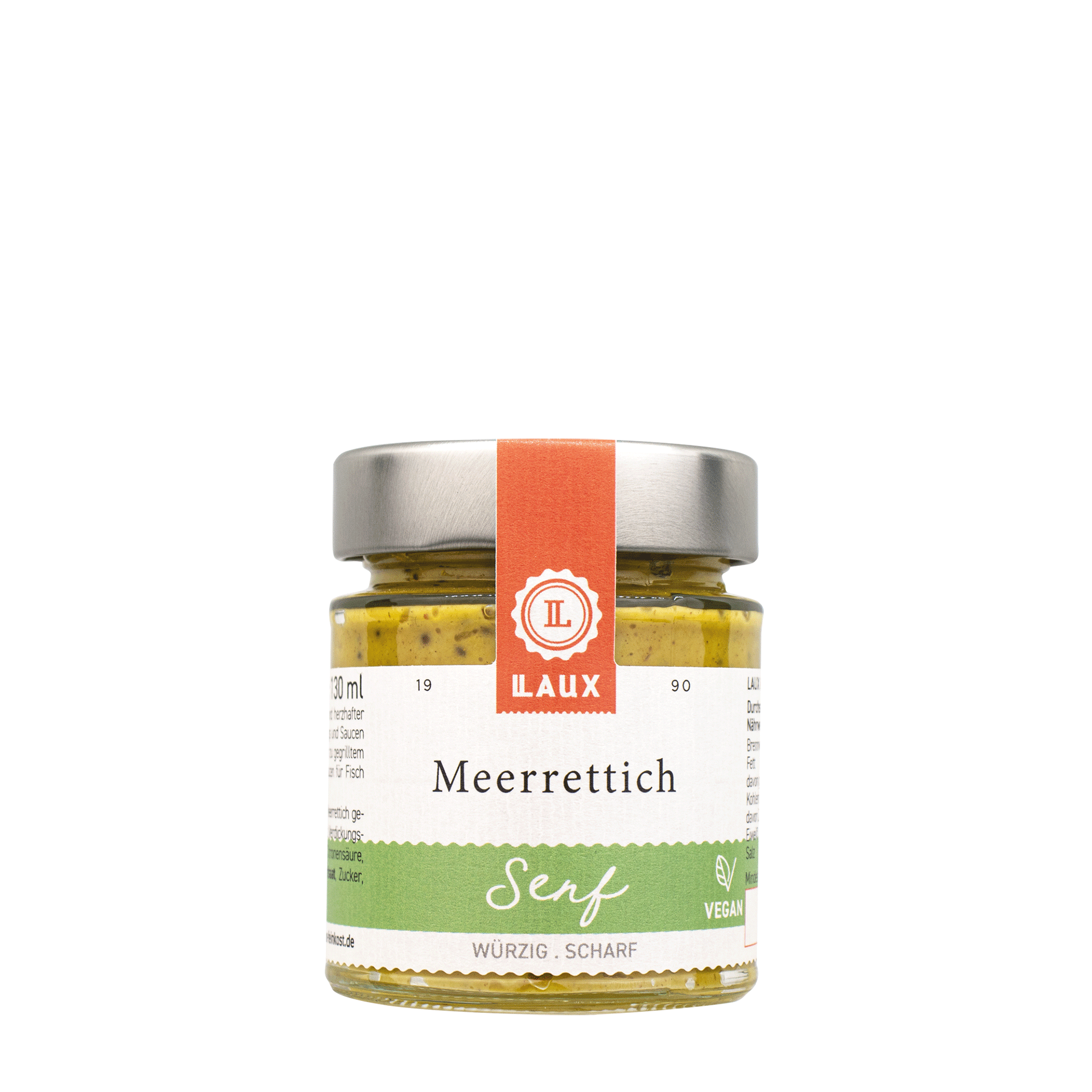 Meerrettich Senf im Glas