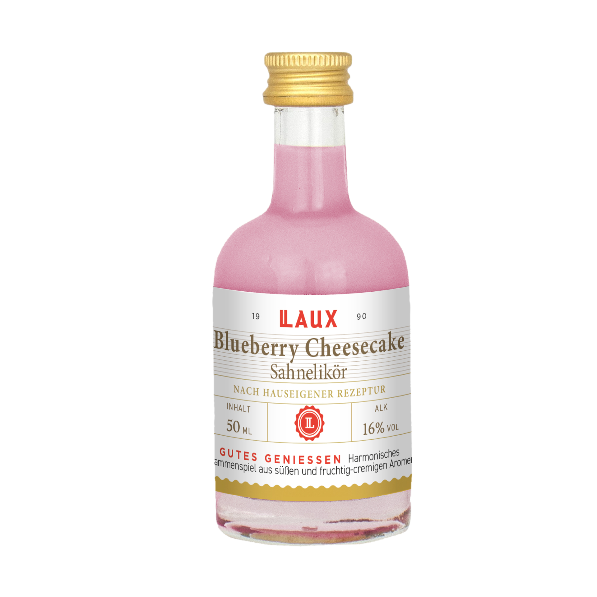 Blueberry Cheesecake Sahnelikör - 50 ml Flasche