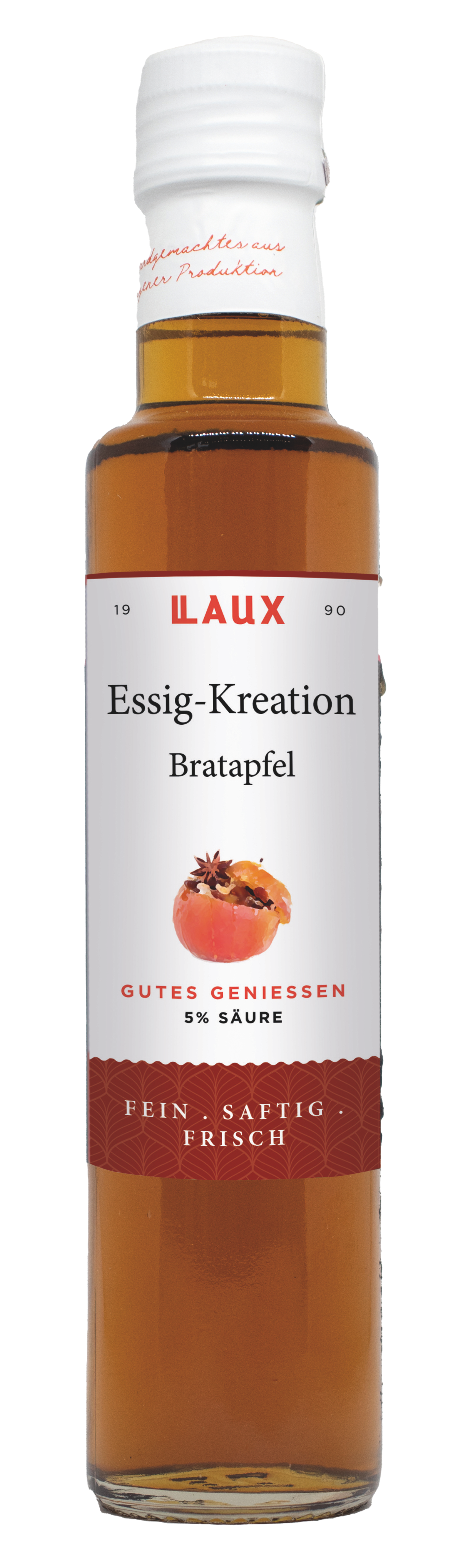 Essig Kreation Bratapfel 5% Säure - 250 ml Flasche