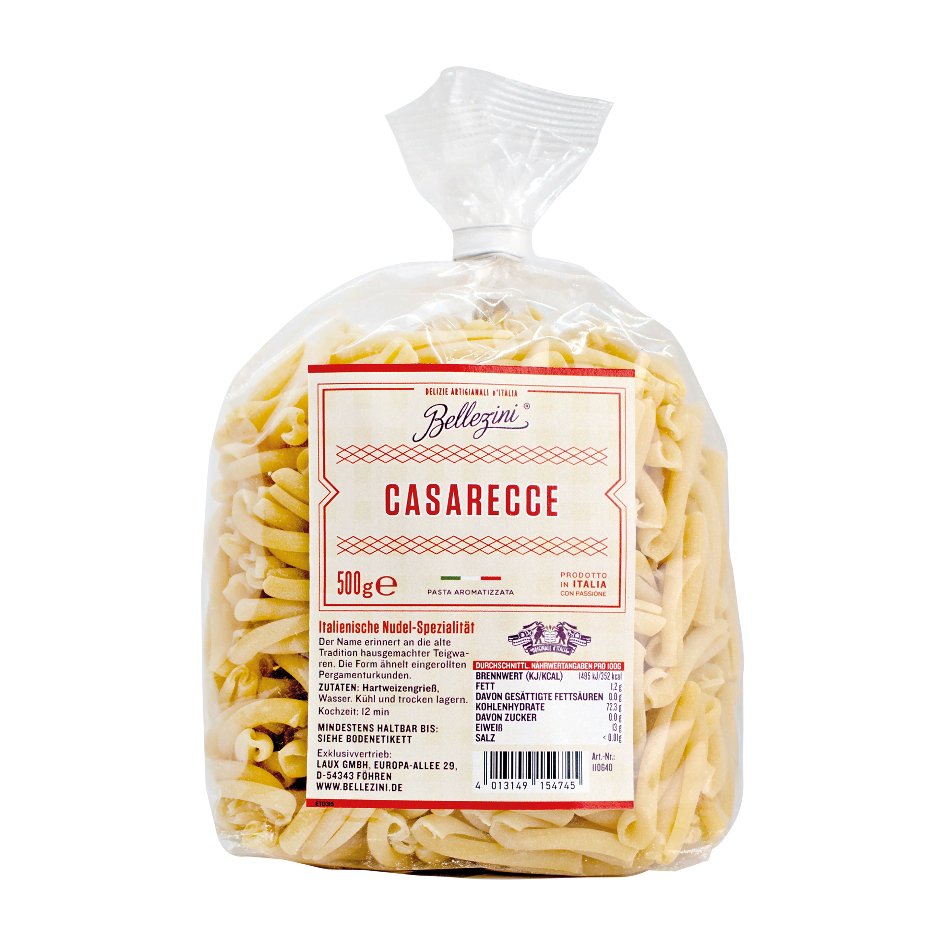 Bellezini Cassarecce Pasta