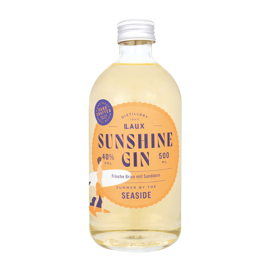 Summer by the Seaside Sanddorn Gin in 500 ml Flasche