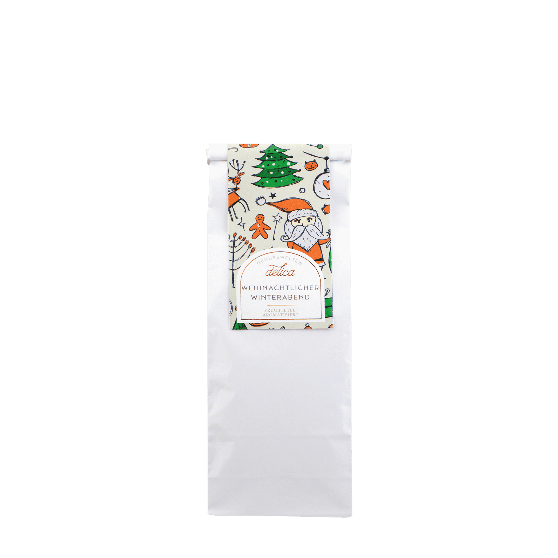 delica Weihnachtlicher Winterabend Tee in Nachfülltüte