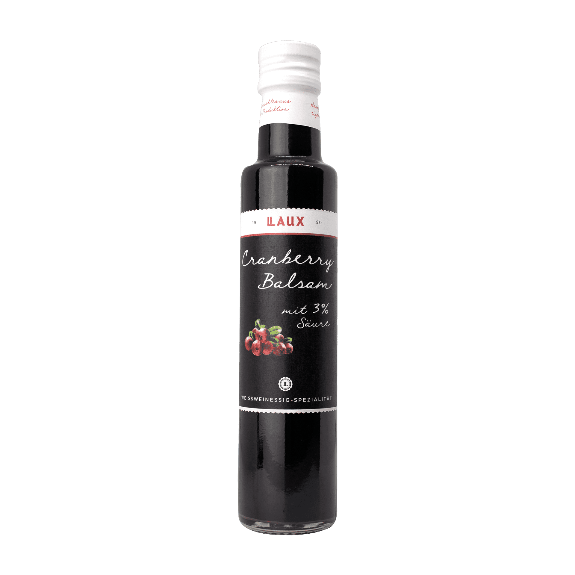 Cranberry Balsam Essig in 250 ml Flasche