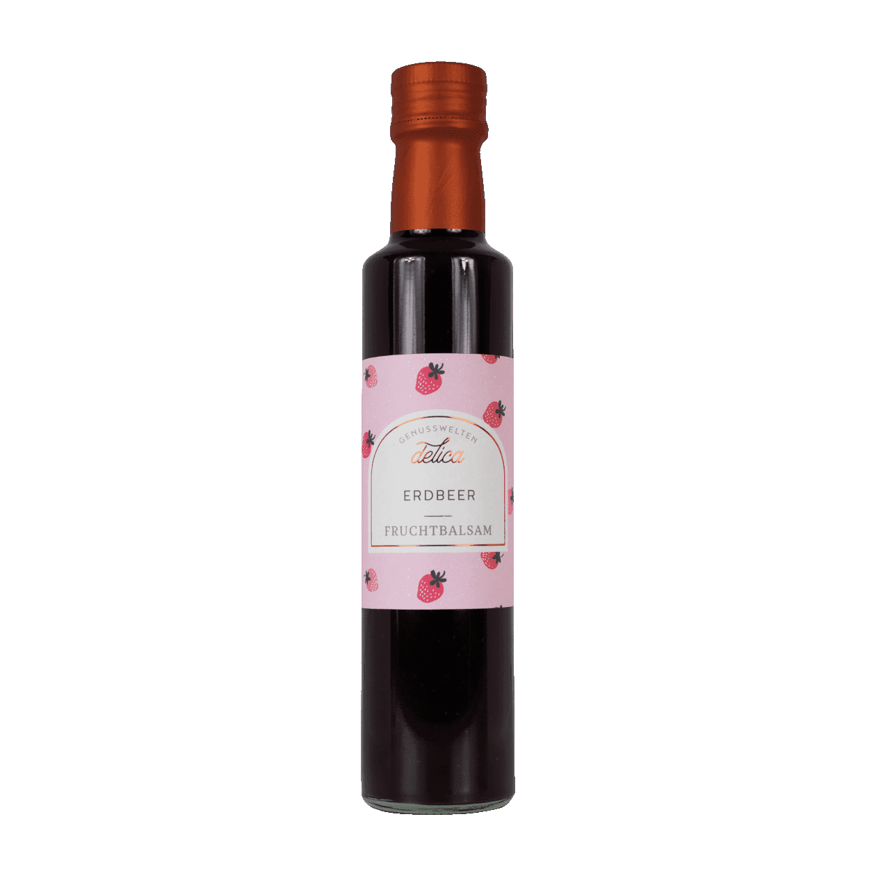 delica Erdbeer Fruchtbalsam in Flasche