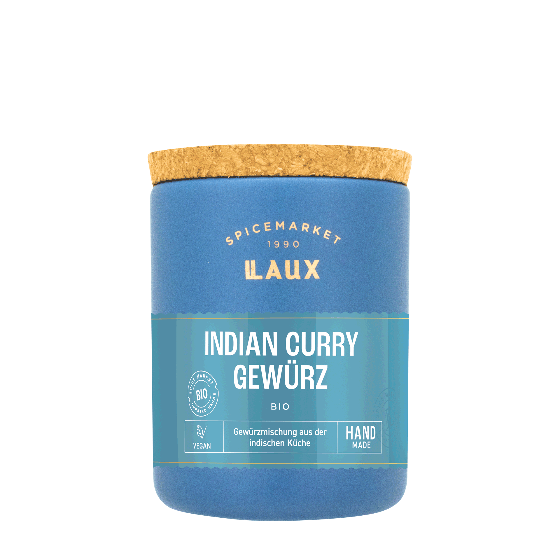 Bio Indian Curry Gewürz im Keramiktopf