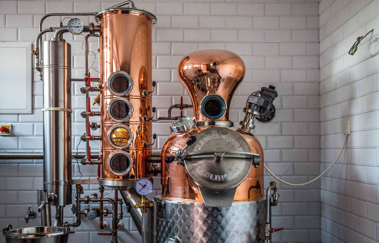 Maschine für Gin Herstellung