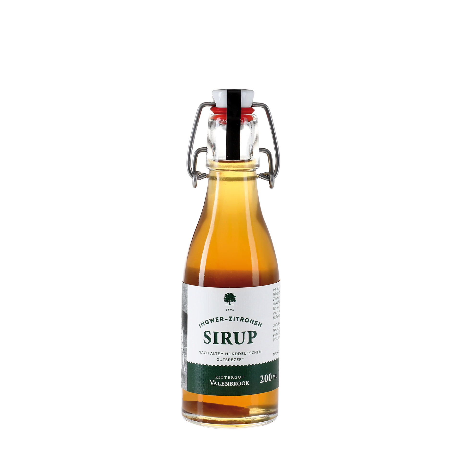 Ingwer-Zitronen Sirup - 200 ml Flasche