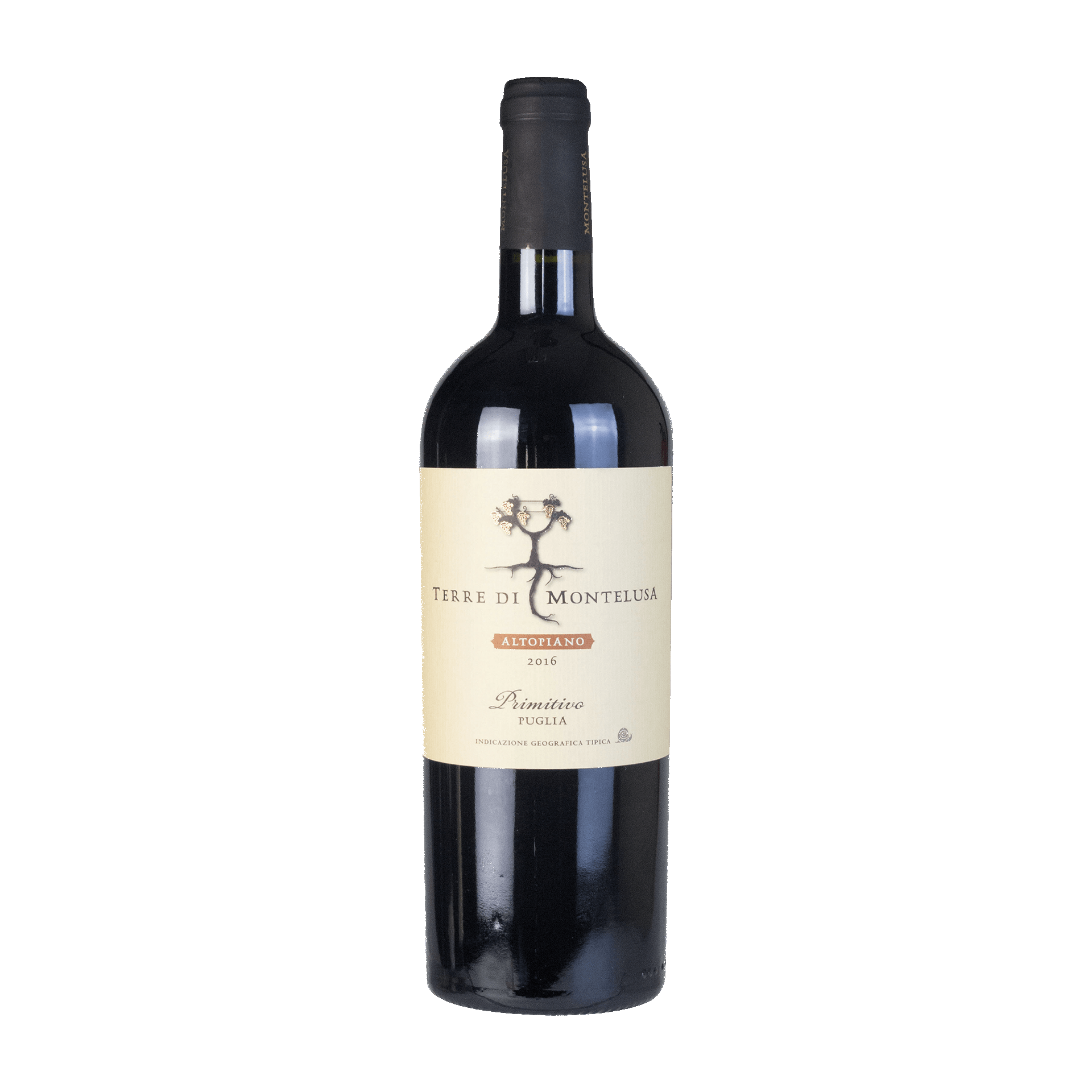 Terre di Montelusa Altopiano Primitivo - 2021 - Rotwein