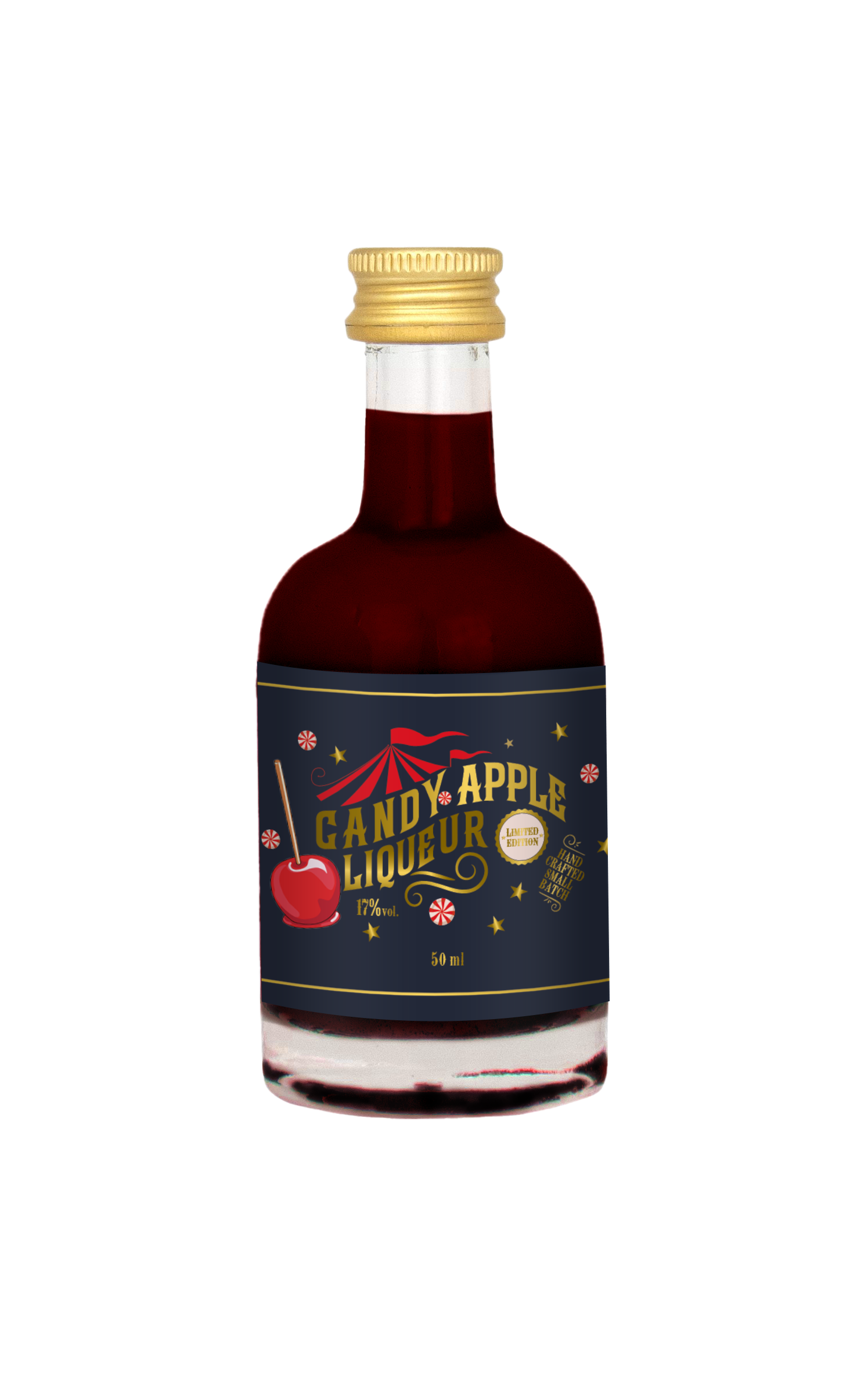Candy Apple Liqueur - 50 ml Flasche - kandierter Apfel Likör Candy Apple Liqueur - 50 ml Flasche - kandierter Apfel Likör