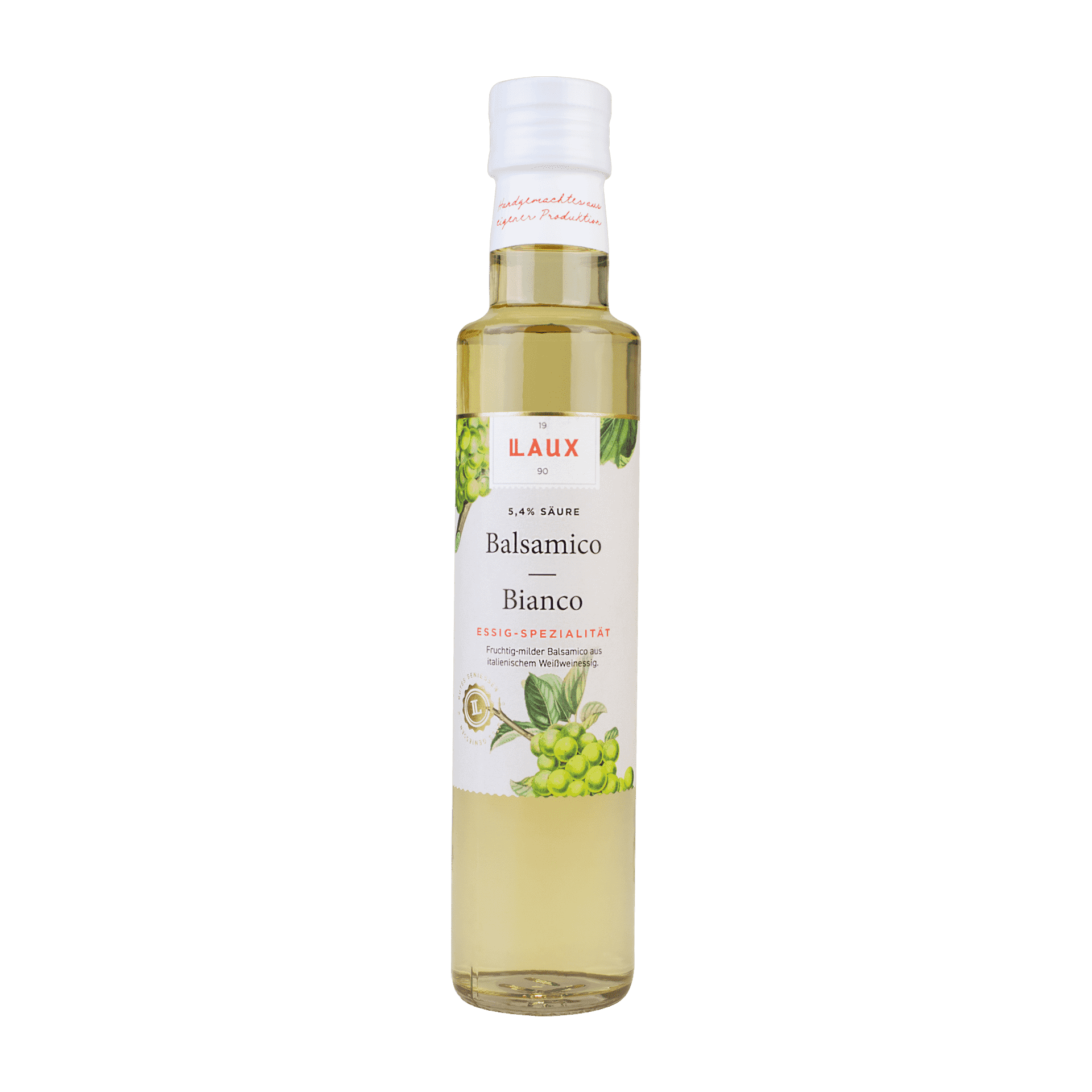 LAUX Balsamico Bianco Weißer Balsamico in Flasche