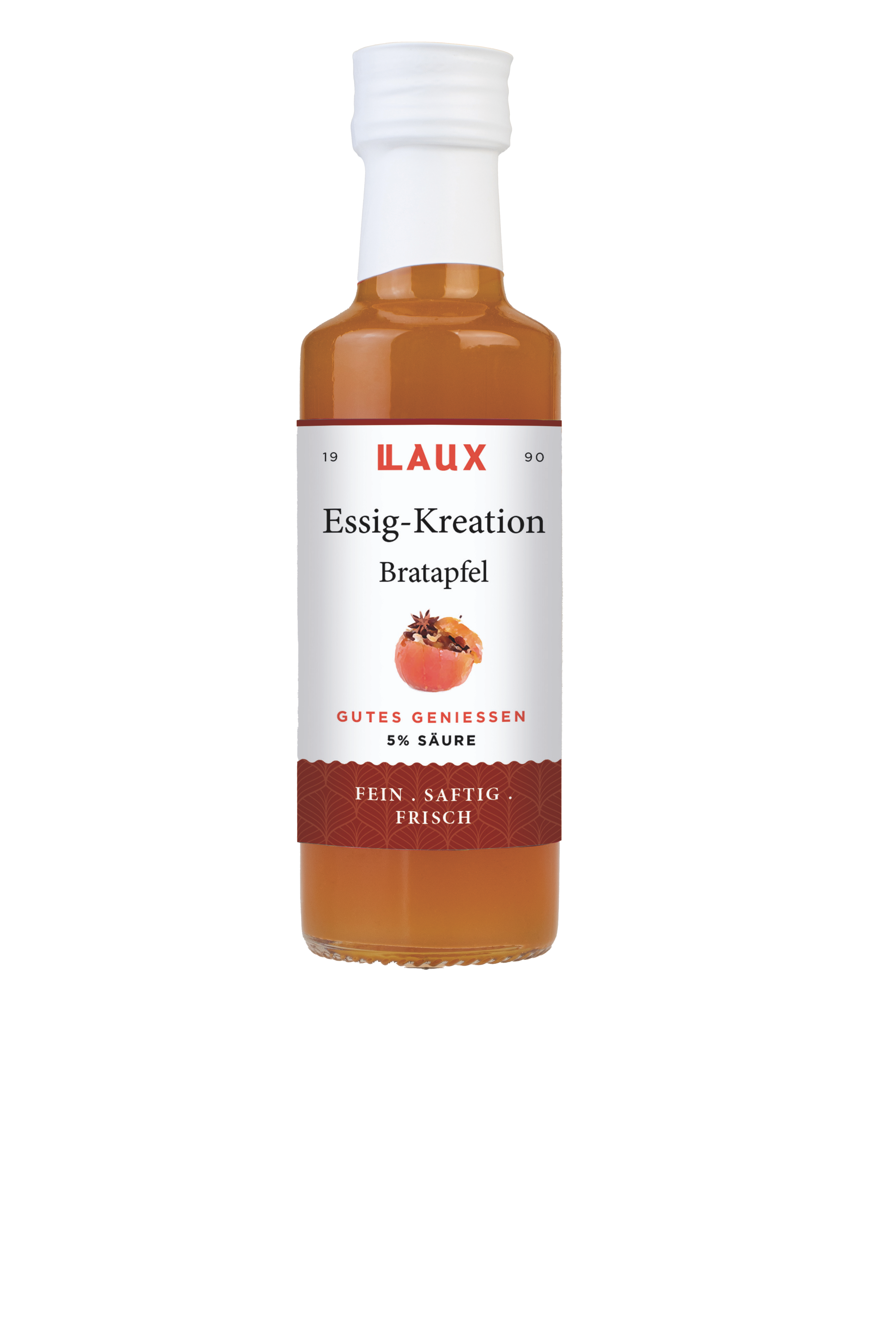 Essig Kreation Bratapfel 5% Säure - 100ml Flasche