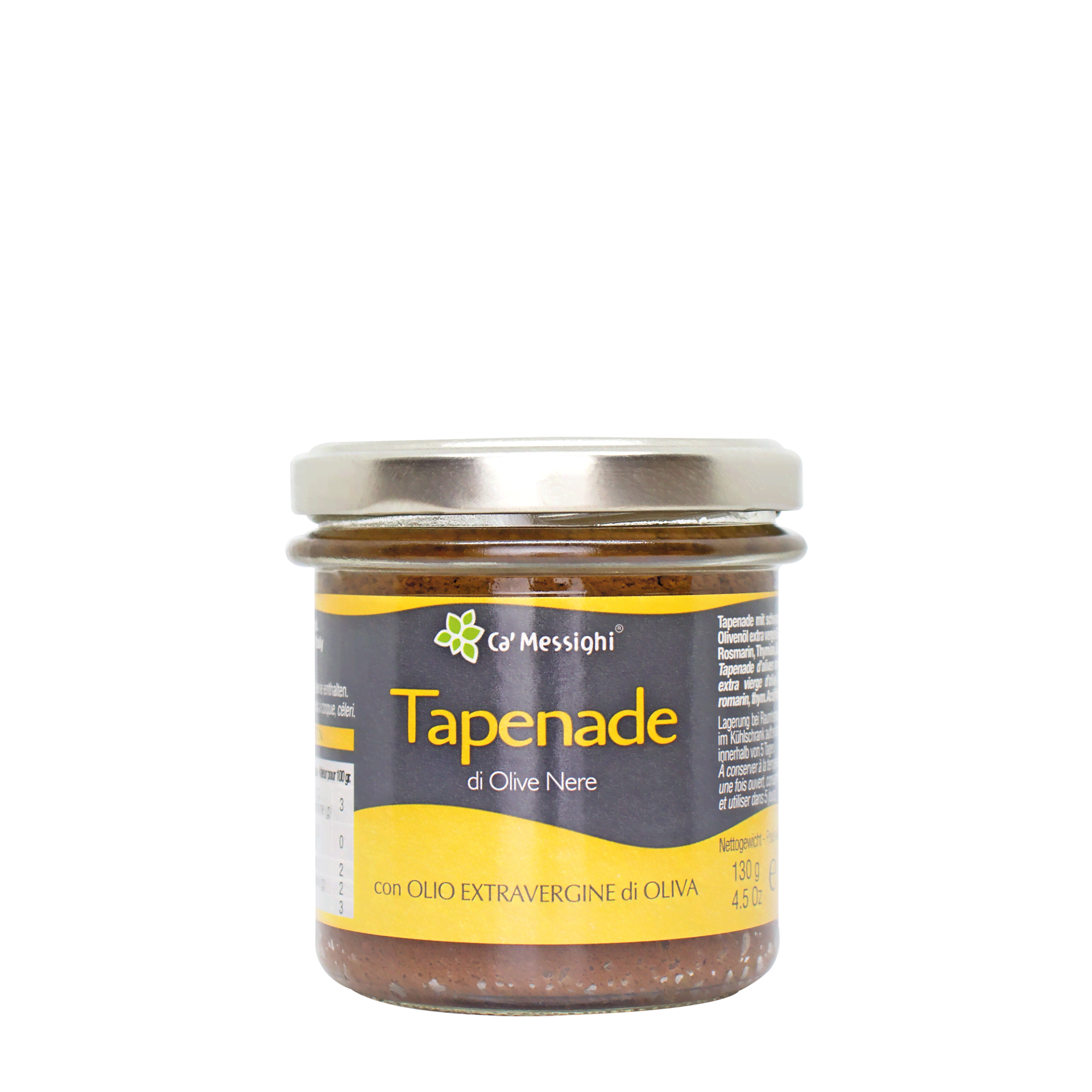 Tapenade di Olive Nere Olivenpaste im Glas