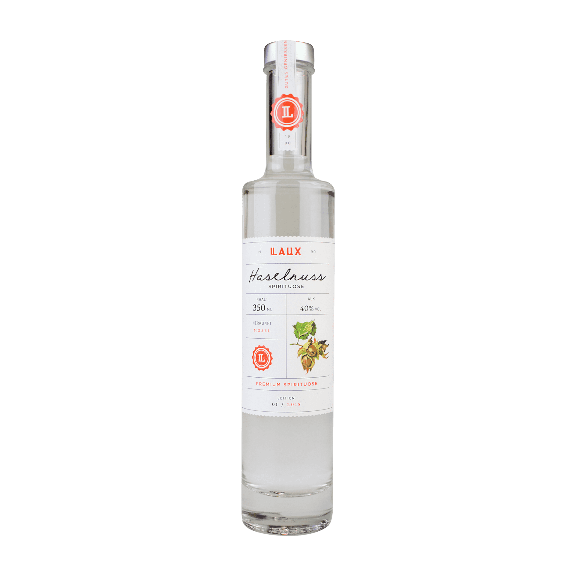Haselnuss Spirituose in 350 ml Flasche