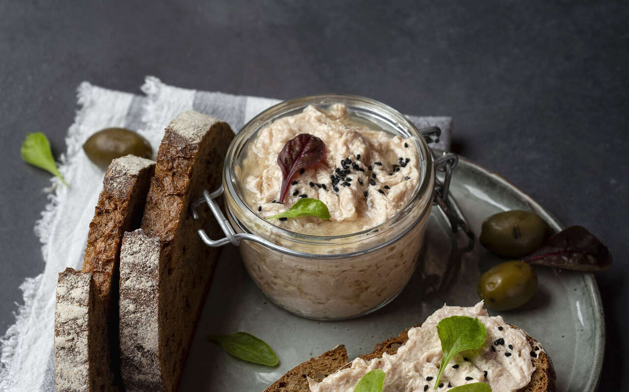 Thunfisch Dip mit Graubrot