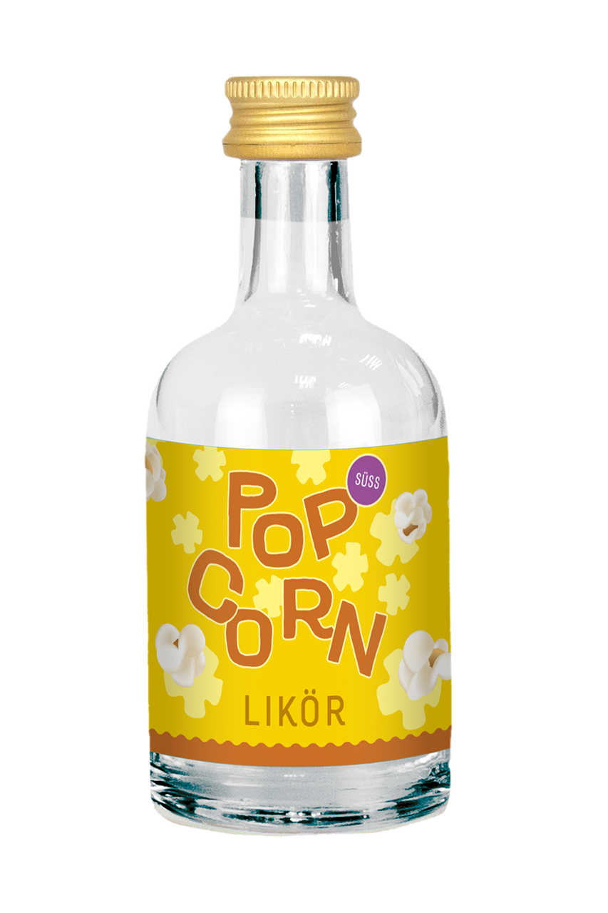 Popcorn Likoer kaufen -- 50 ml Mini