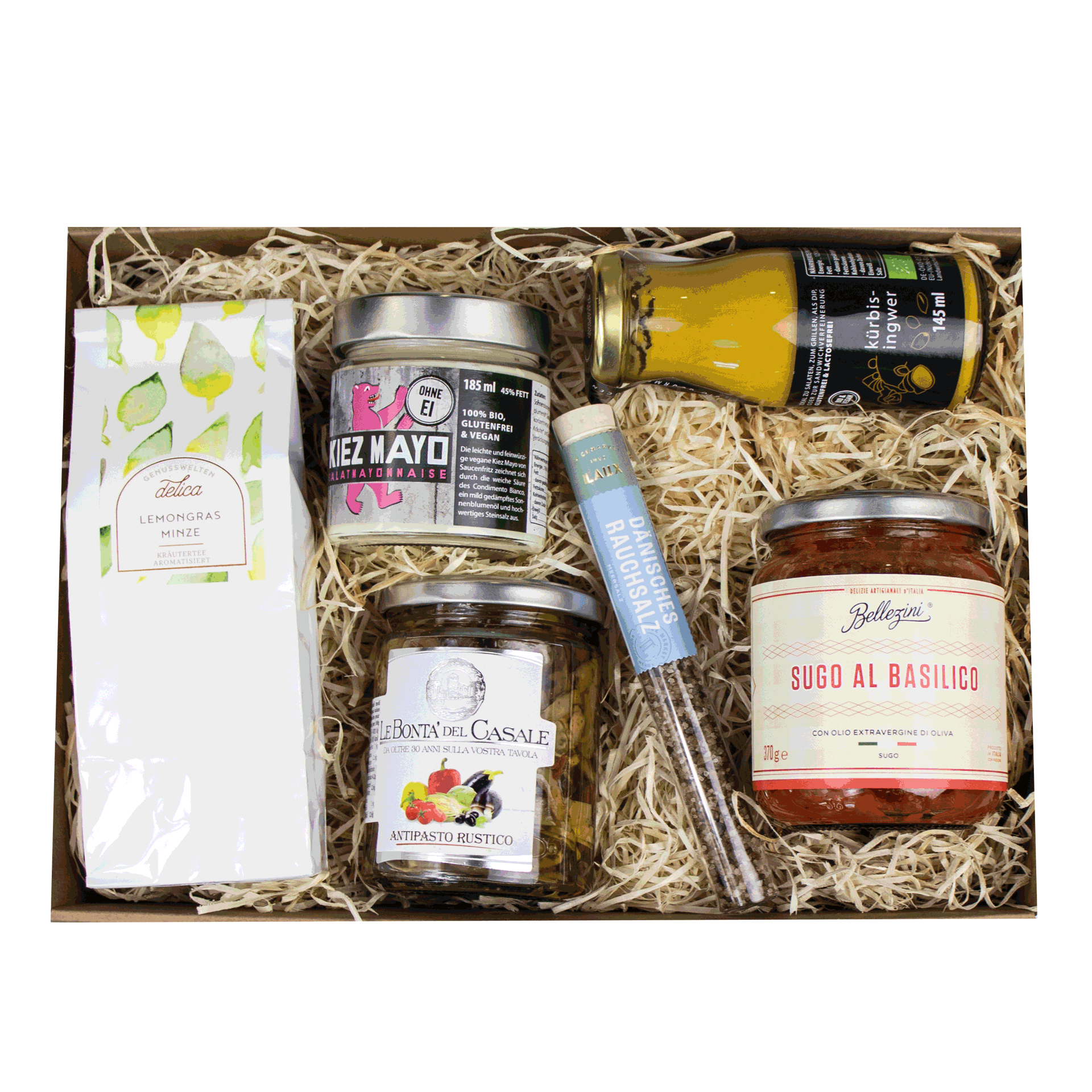 LAUX Vegane Lieblinge Geschenkset Inhalt