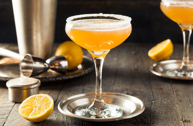 Salty Mango Shrub Mocktail Salty Mango Shrub Mocktail