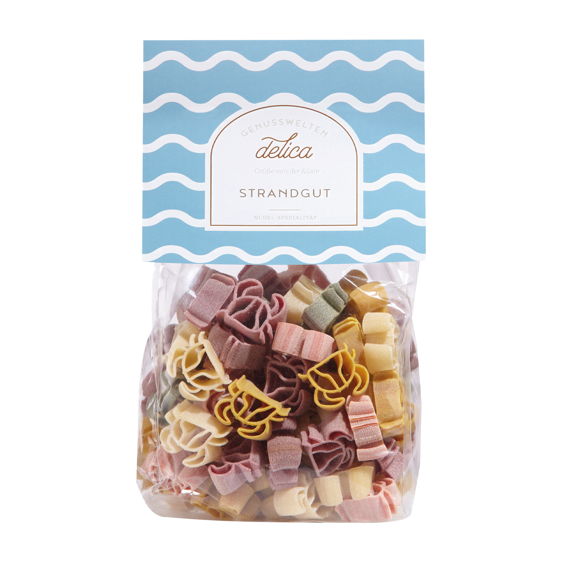 "Strandgut" - Pasta in Krabbenform