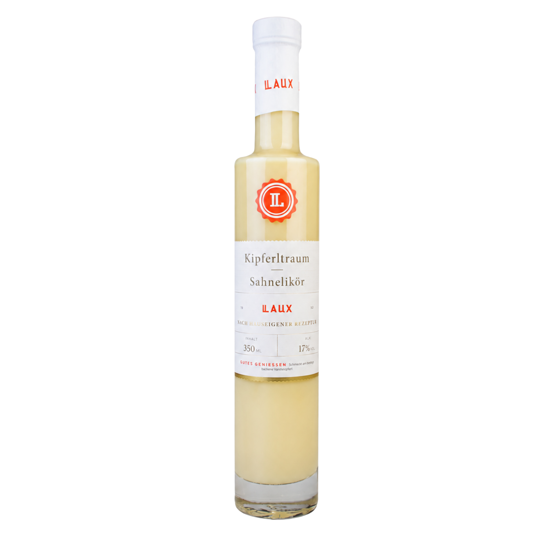 Kipferltraum Sahnelikör (ehemalig Vanillekipferl Sahnelikör) - 350 ml Flasche