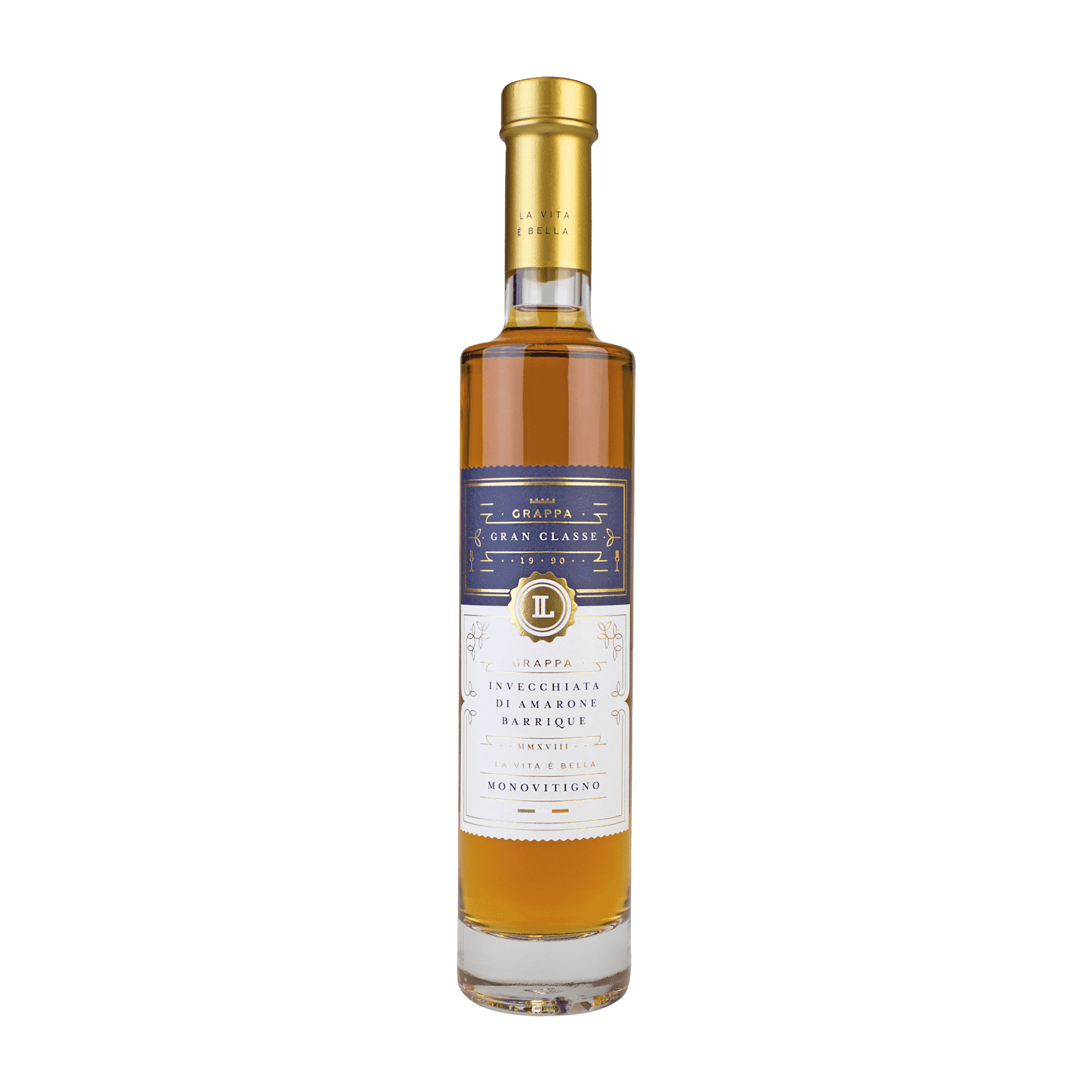 Grappa Invecchiata di Amarone Barrique in Flasche