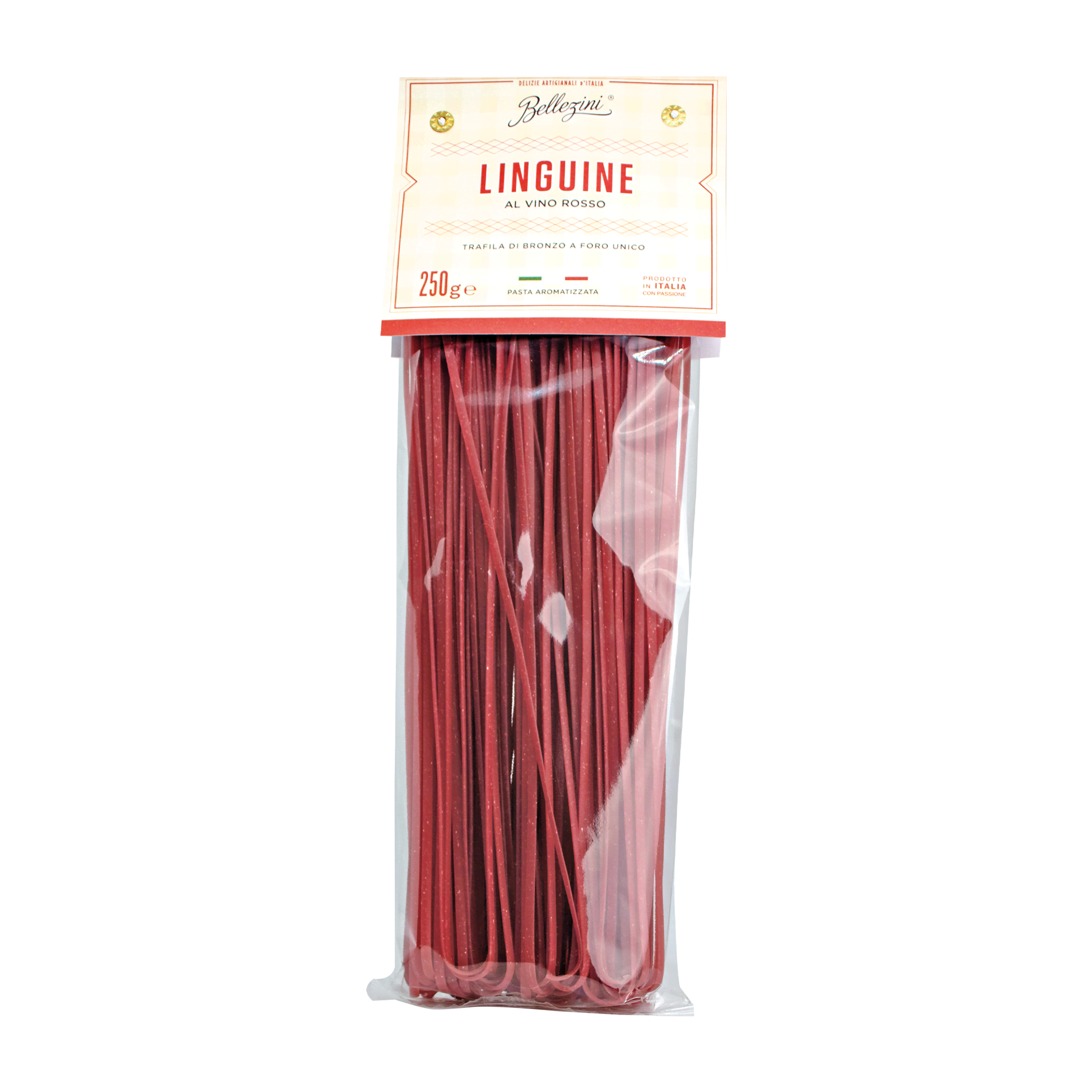 Linguine al Vino Rosso - Original italienische Pasta mit Rotwein