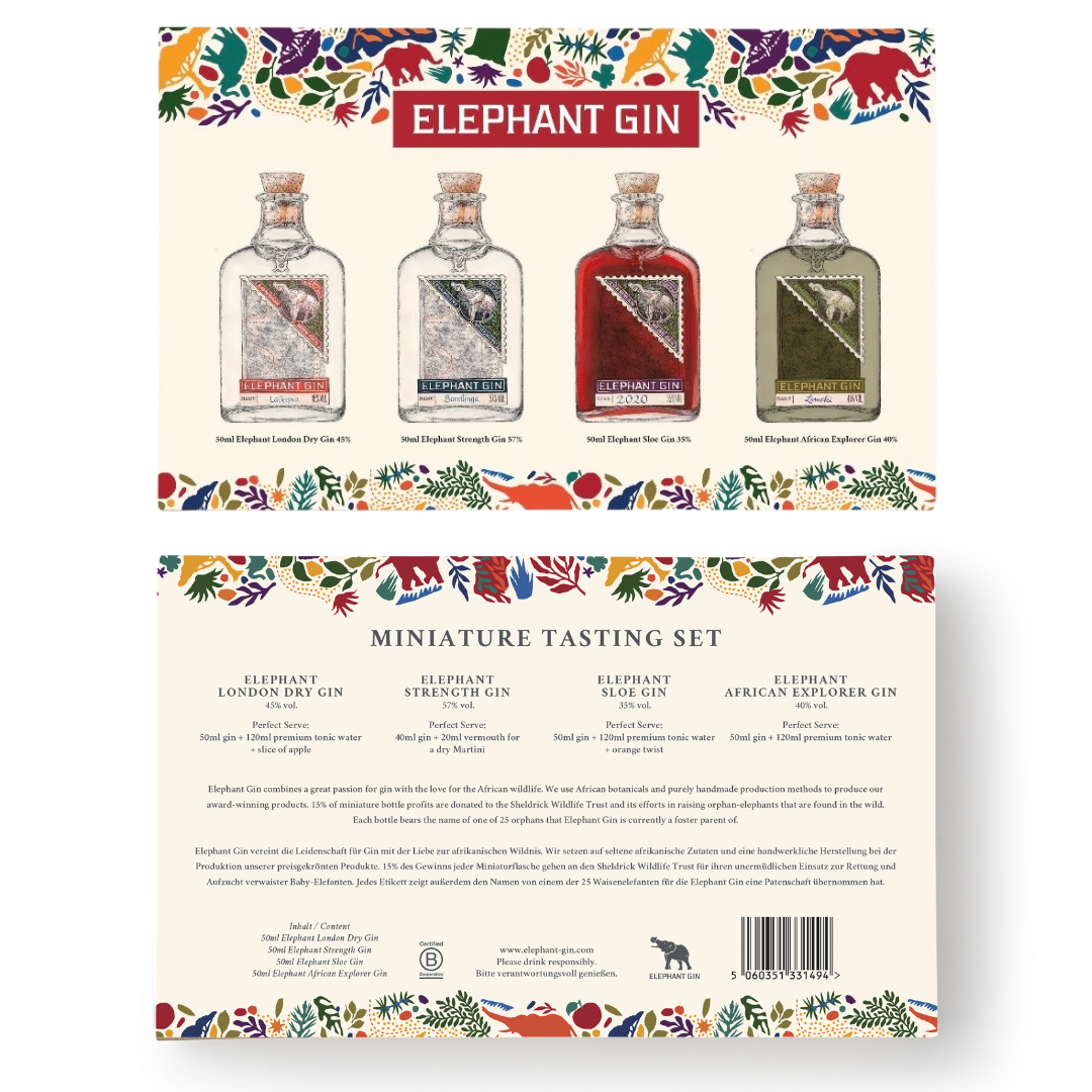 ELEPHANT GIN TASTING SET ELEPHANT GIN TASTING SET