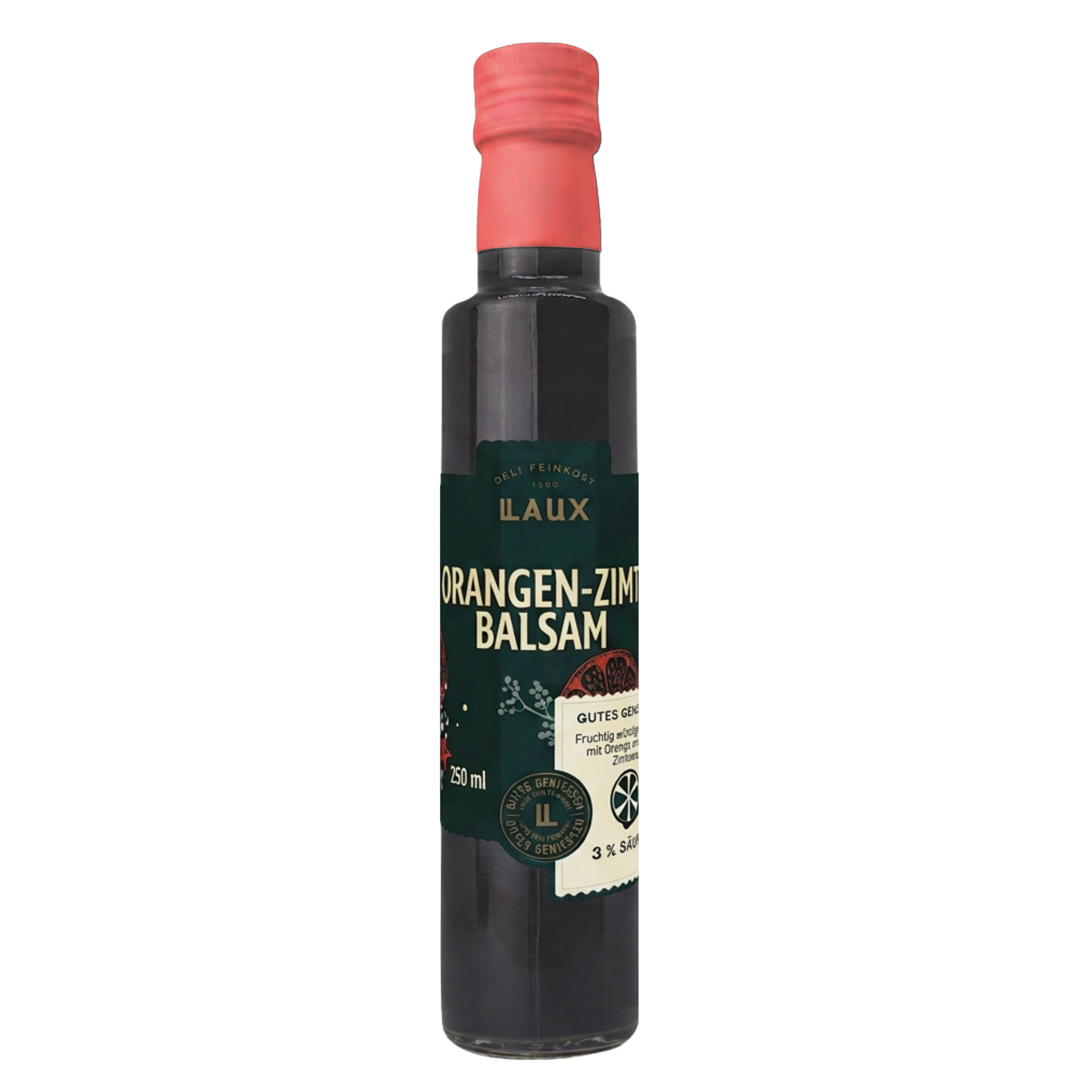 Orangen-Zimt Balsam Essig - 250 ml Flasche