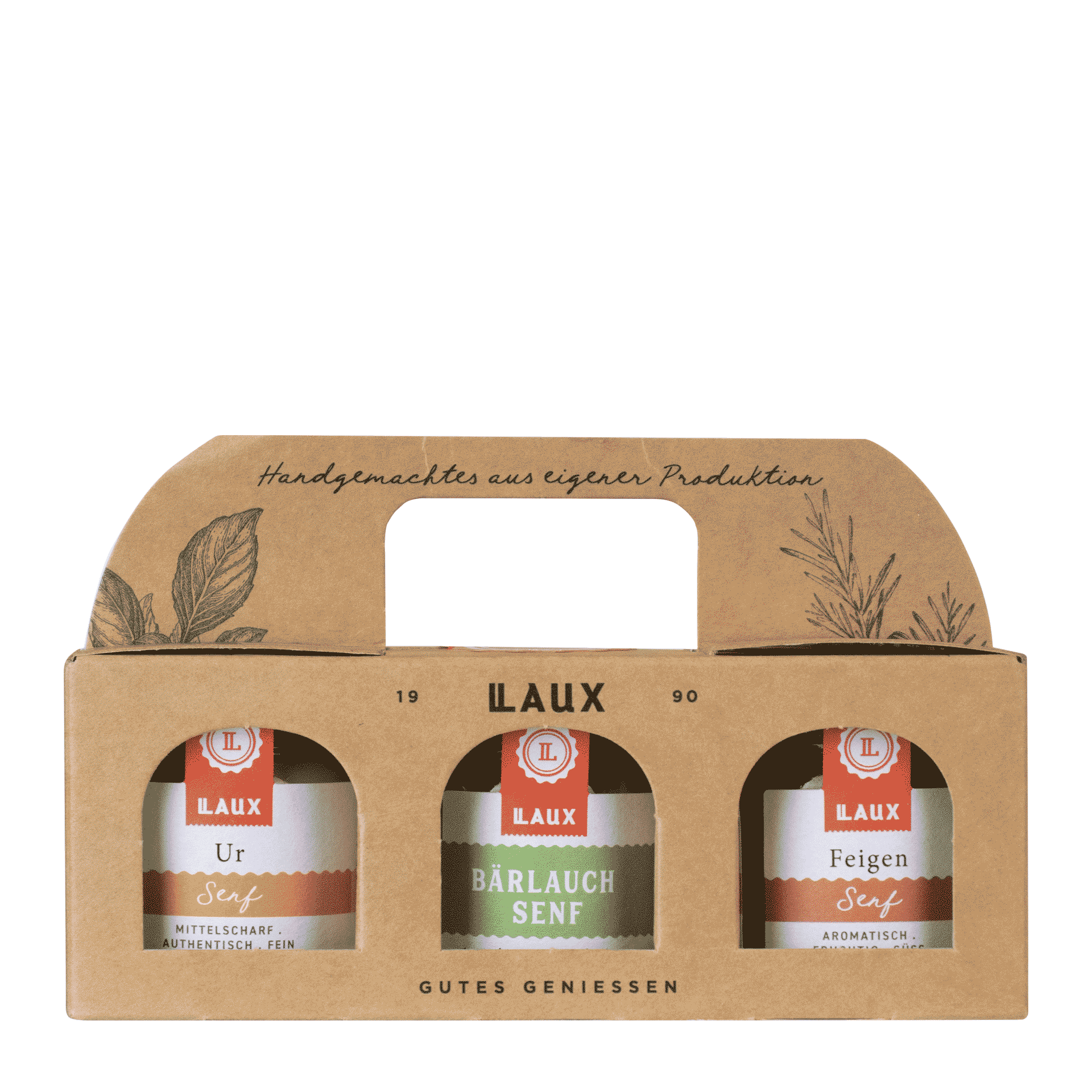 Senf Geschenkset - 3 x 30 ml
